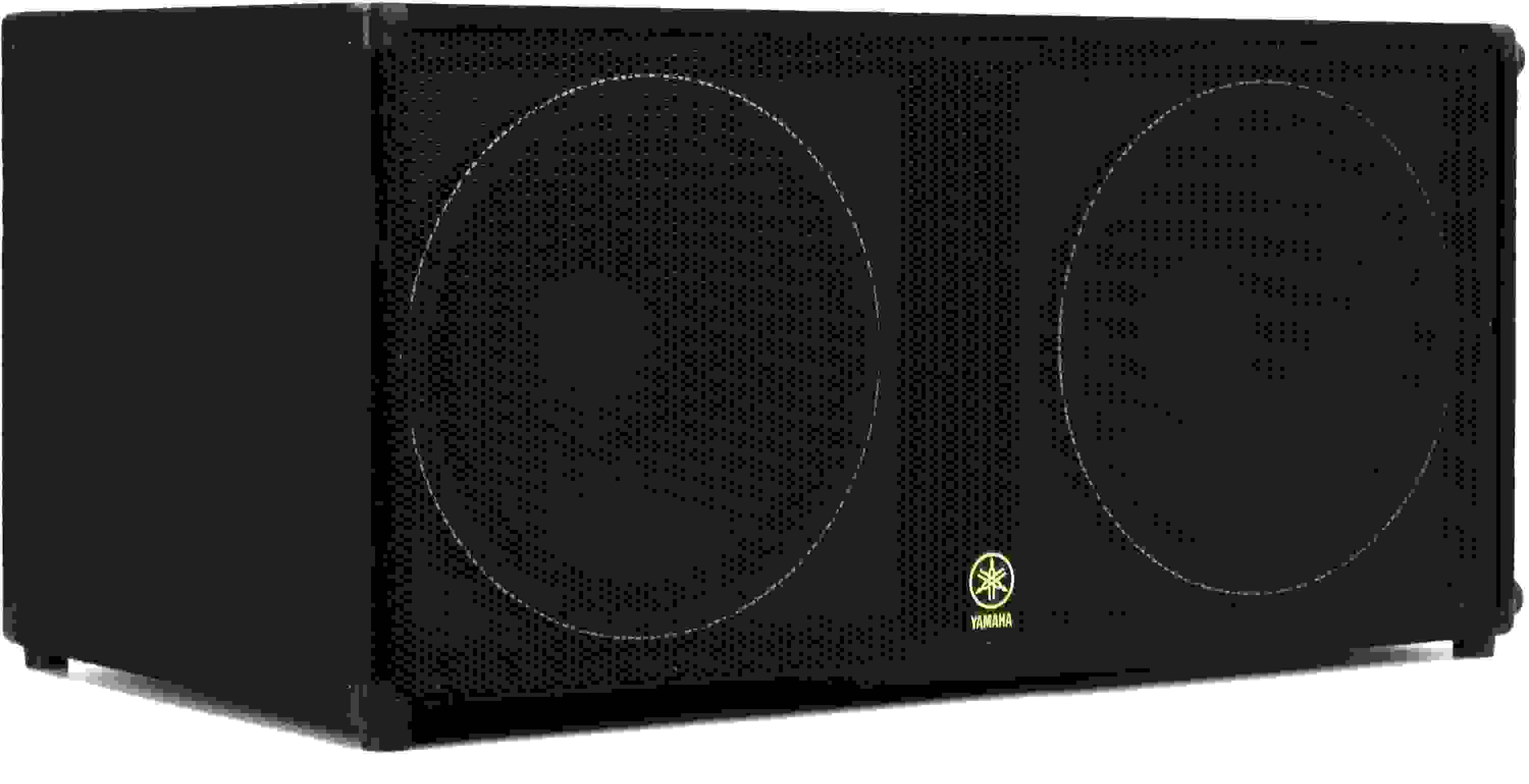 Yamaha SW218V 2400W Dual 18 inch Passive Subwoofer Sweetwater