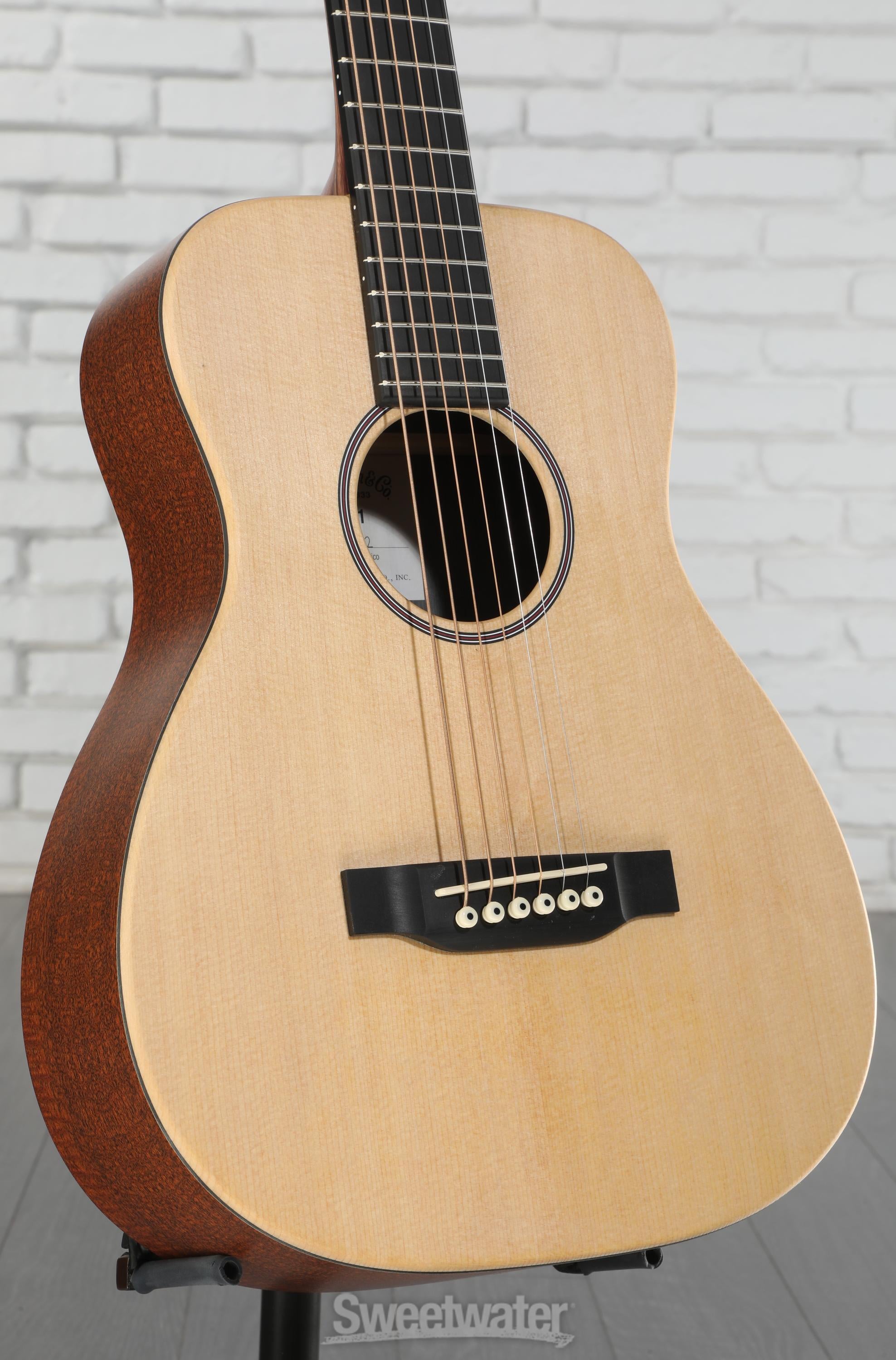 cyclone LX1 Little Martin Martin LX1 Little Martin Acoustic Guitar - Natural | Sweetwater
