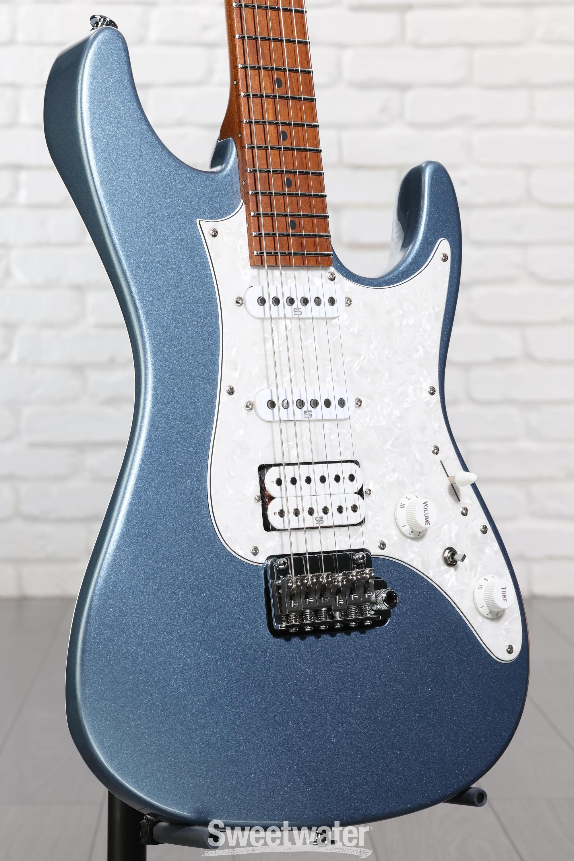 Ibanez Prestige AZ2204 - Ice Blue Metallic | Sweetwater