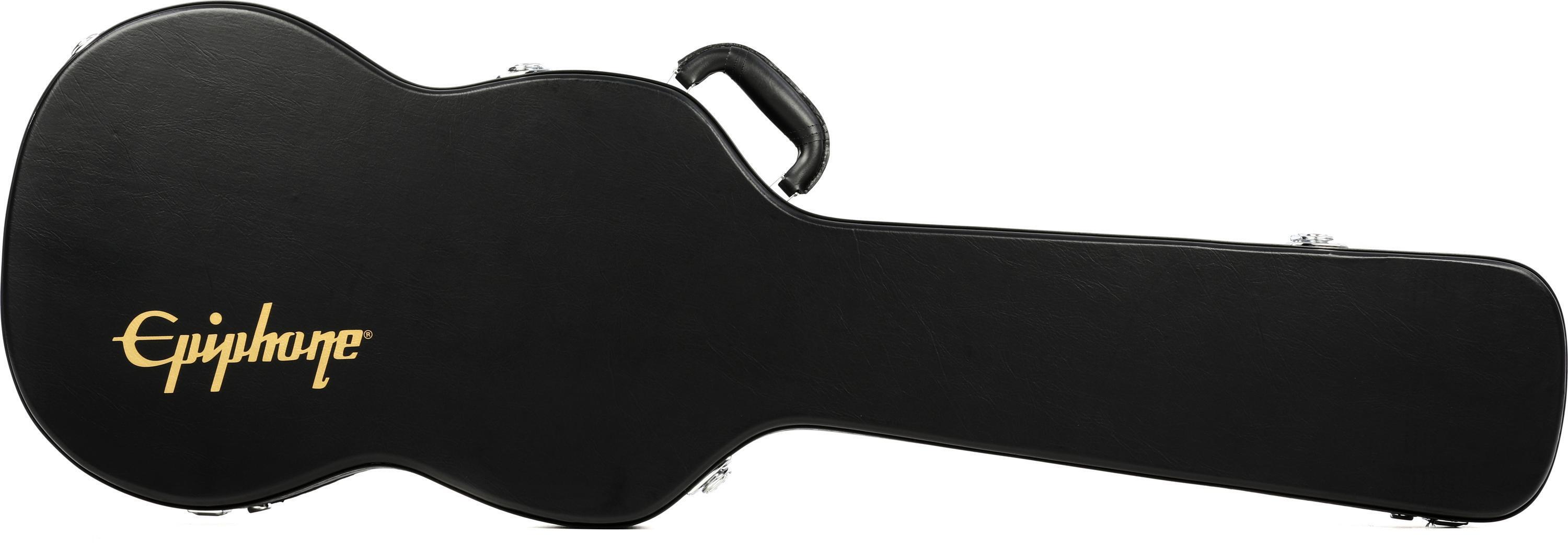 Epiphone Embassy Pro Bass Guitar Case - Black | Sweetwater