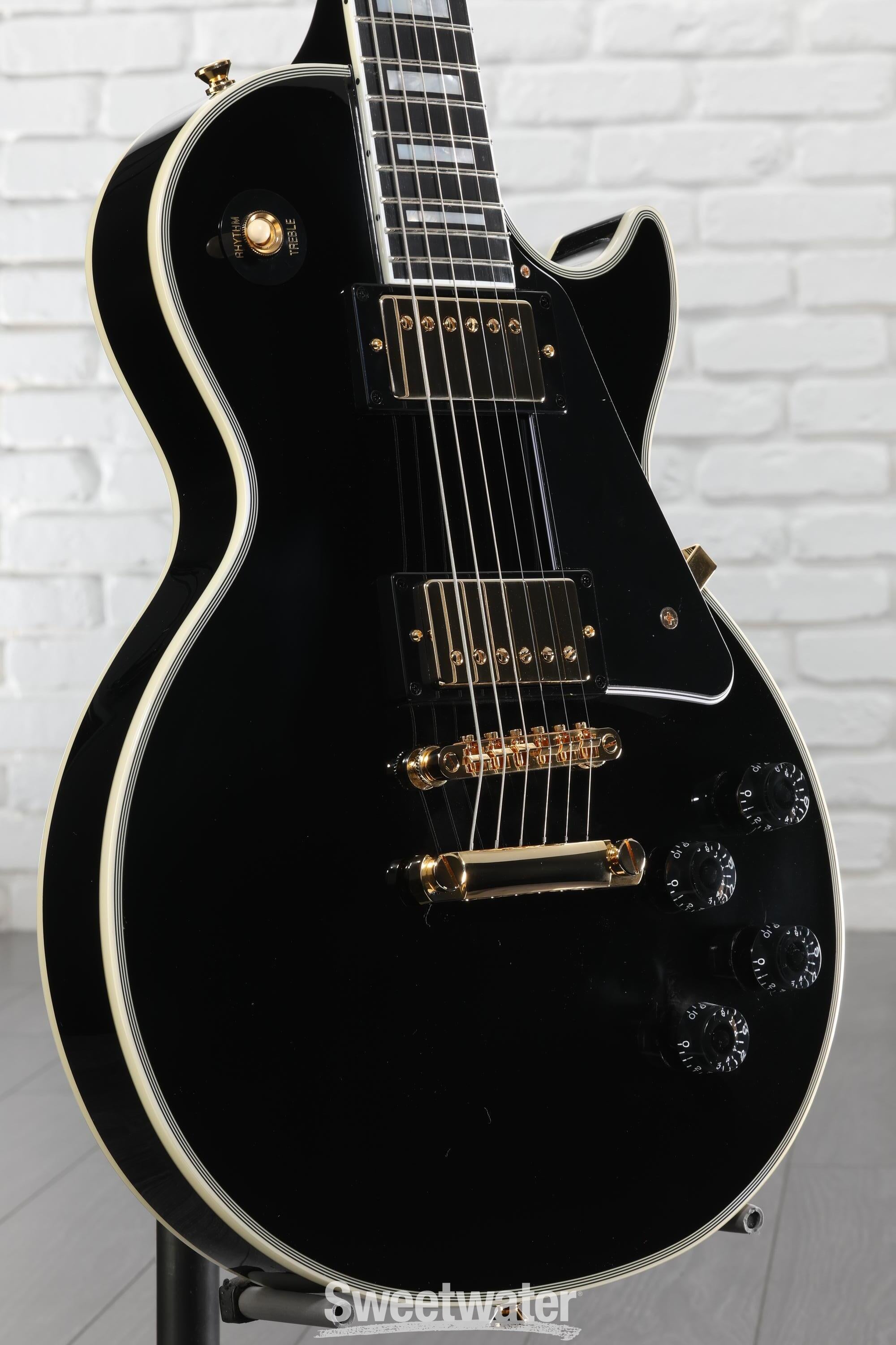 Epiphone Inspired by Gibson Custom Les Paul Custom Electric Guitar