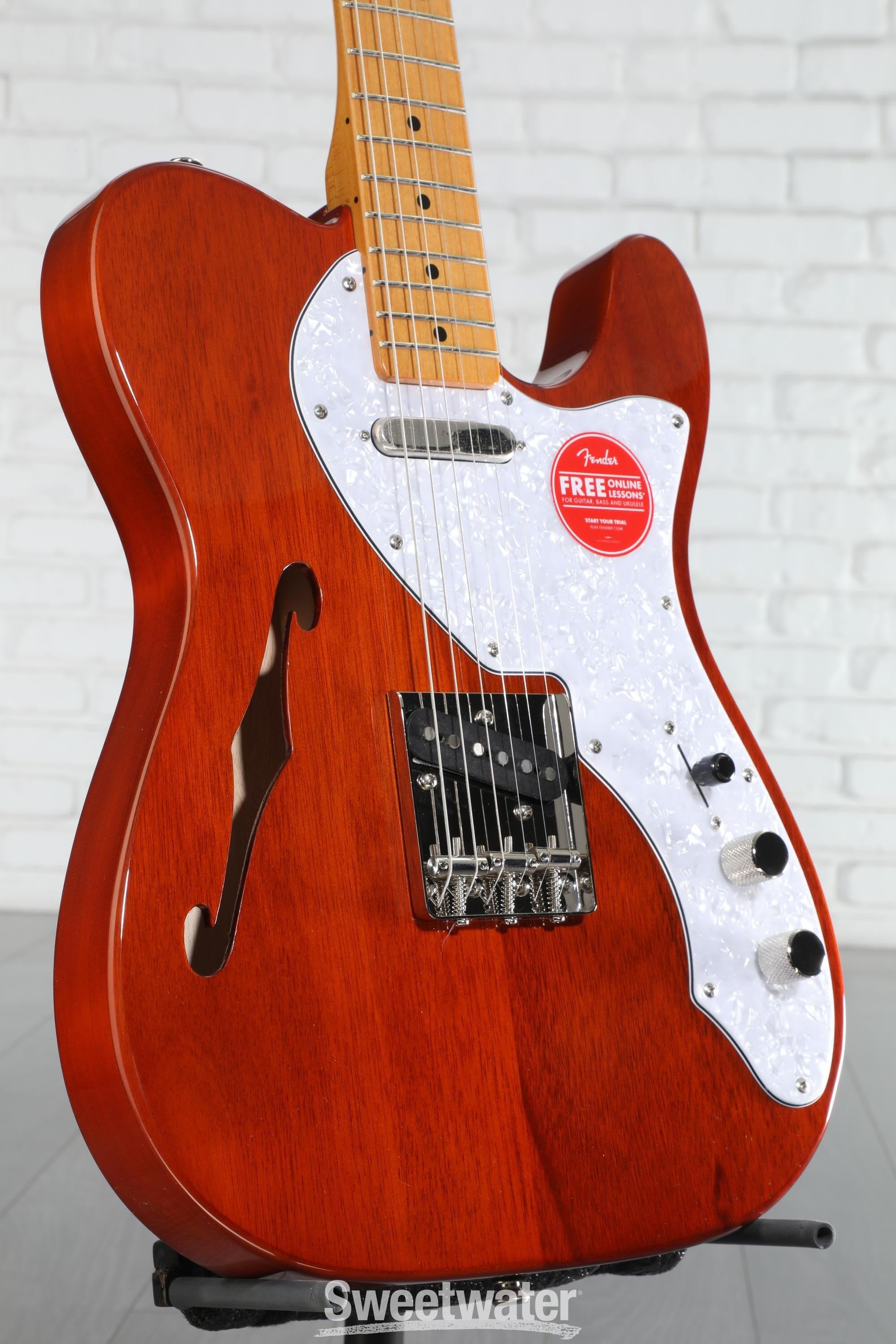 Squier Classic Vibe '60s Telecaster Thinline - Natural | Sweetwater
