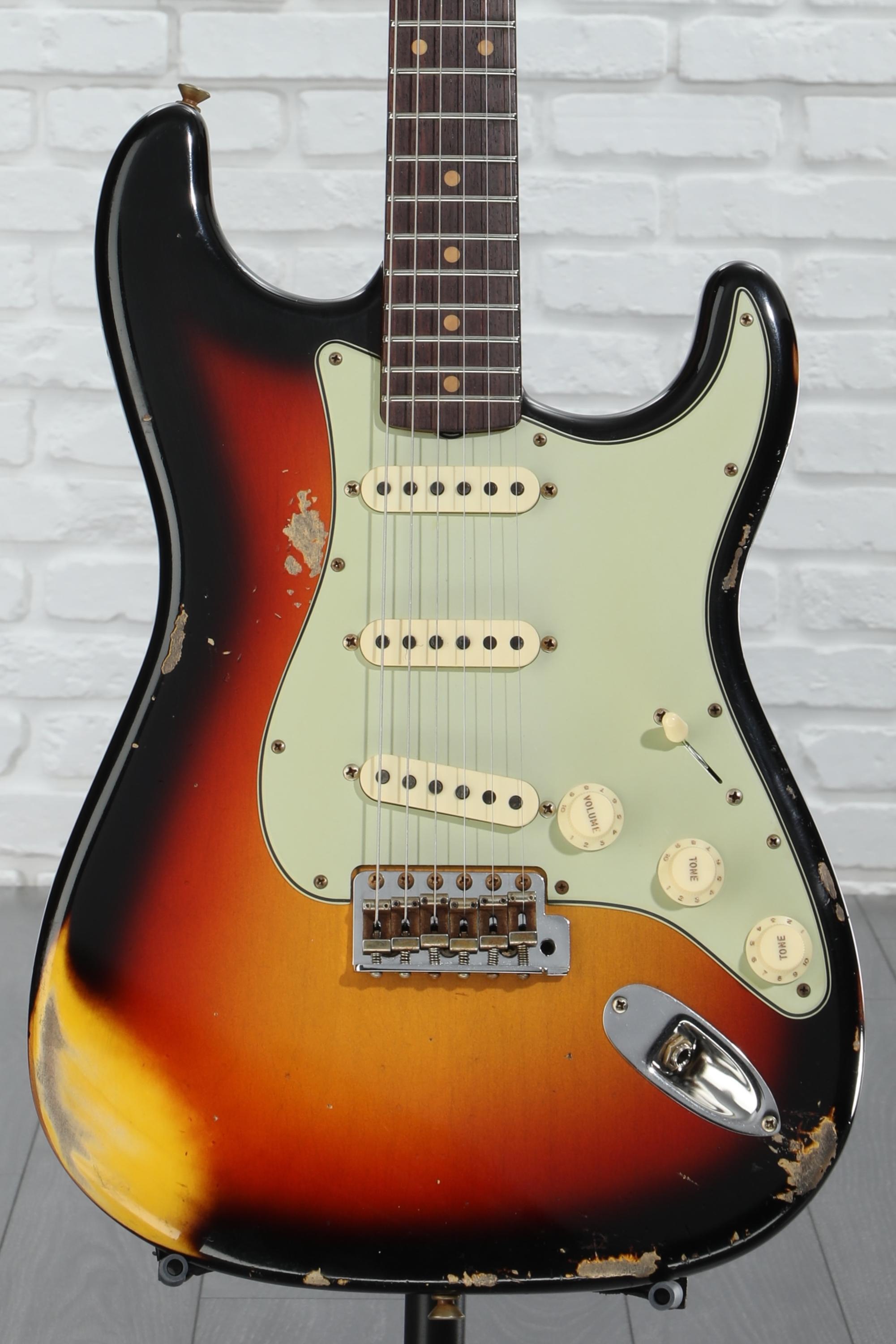◆ CustomElectrolic Relic SunburstStrato◆ Fender Custom Shop 1960 Stratocaster Heavy Relic Electric