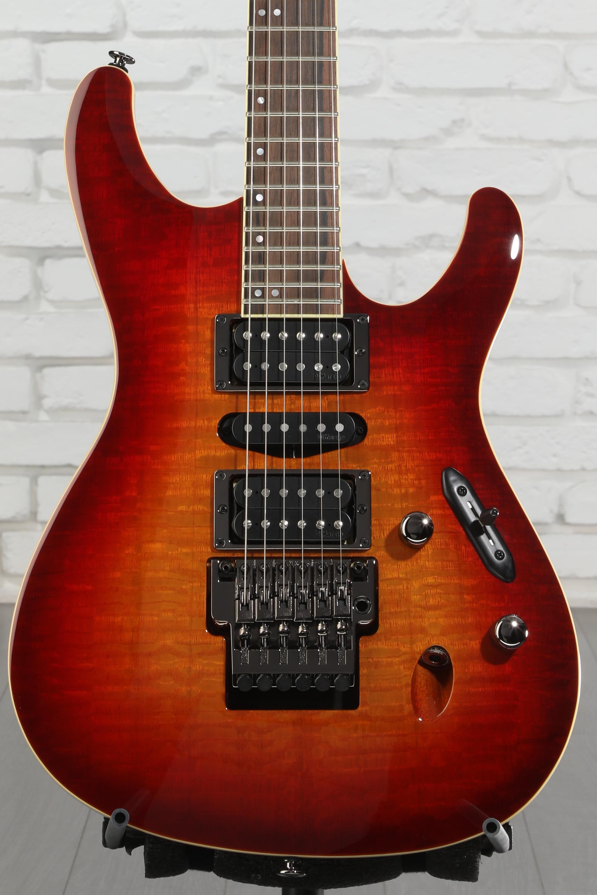 Ibanez Prestige S6570SK - Sunset Burst Reviews | Sweetwater