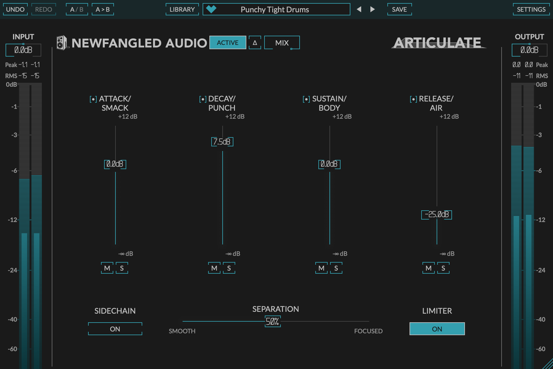Newfangled Audio Articulate Envelope Shaper Plug-in | Sweetwater