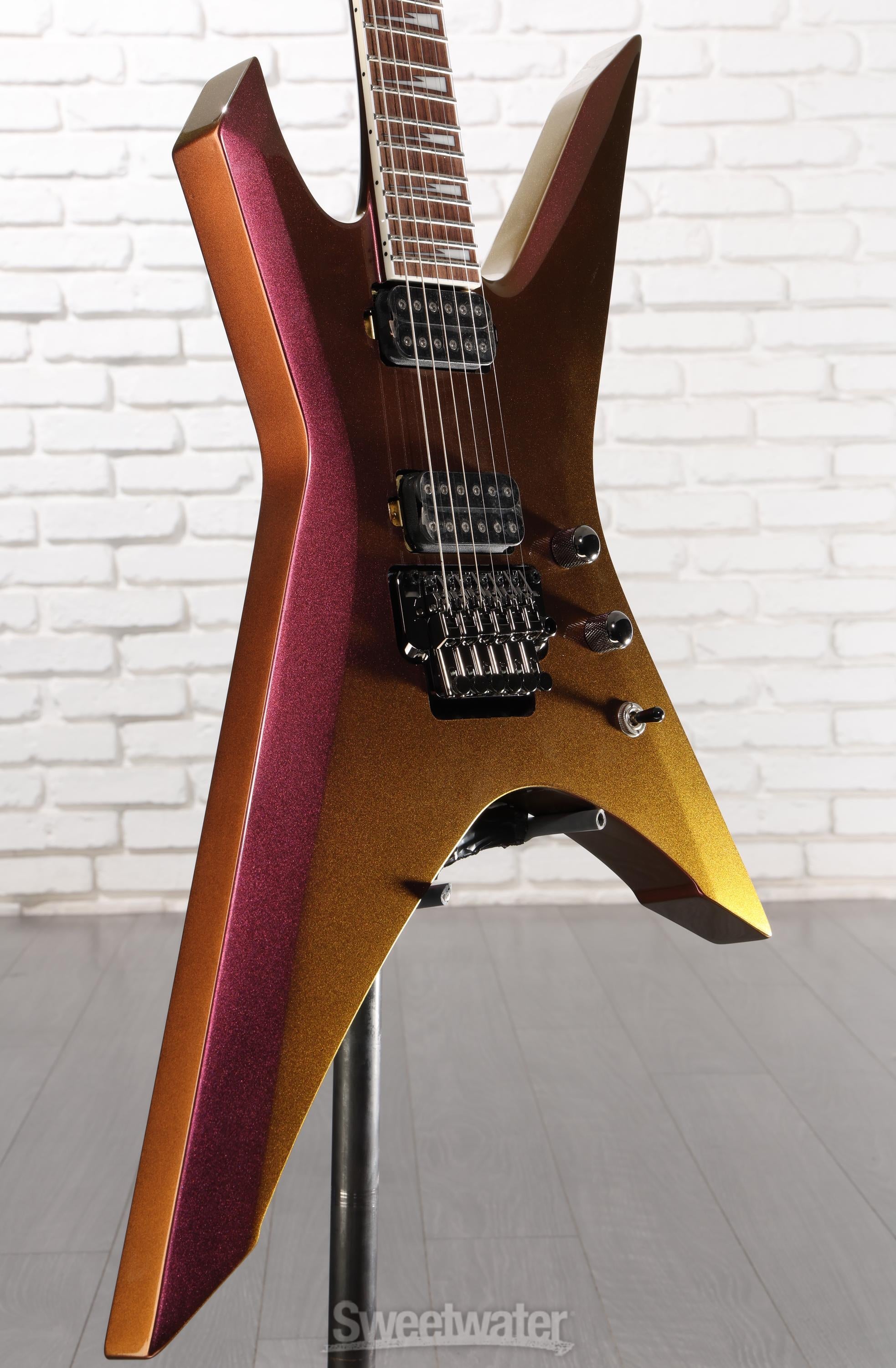 Photo of Ibanez Xiphos XPT420DX Electric Guitar - Rose Gold Chameleon