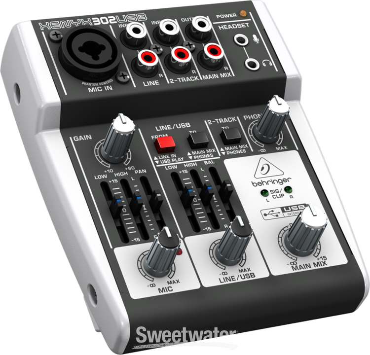Amazon.com: Behringer Xenyx 302USB Mixer with USB
