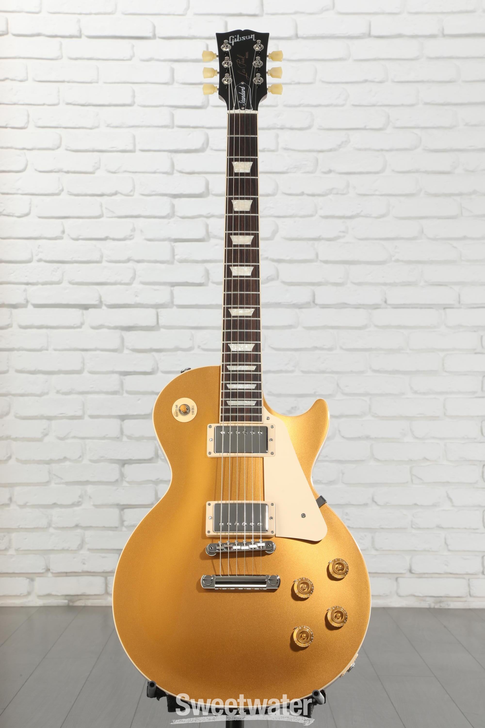 Gibson Les Paul Standard '50s Electric Guitar - Gold Top | Sweetwater
