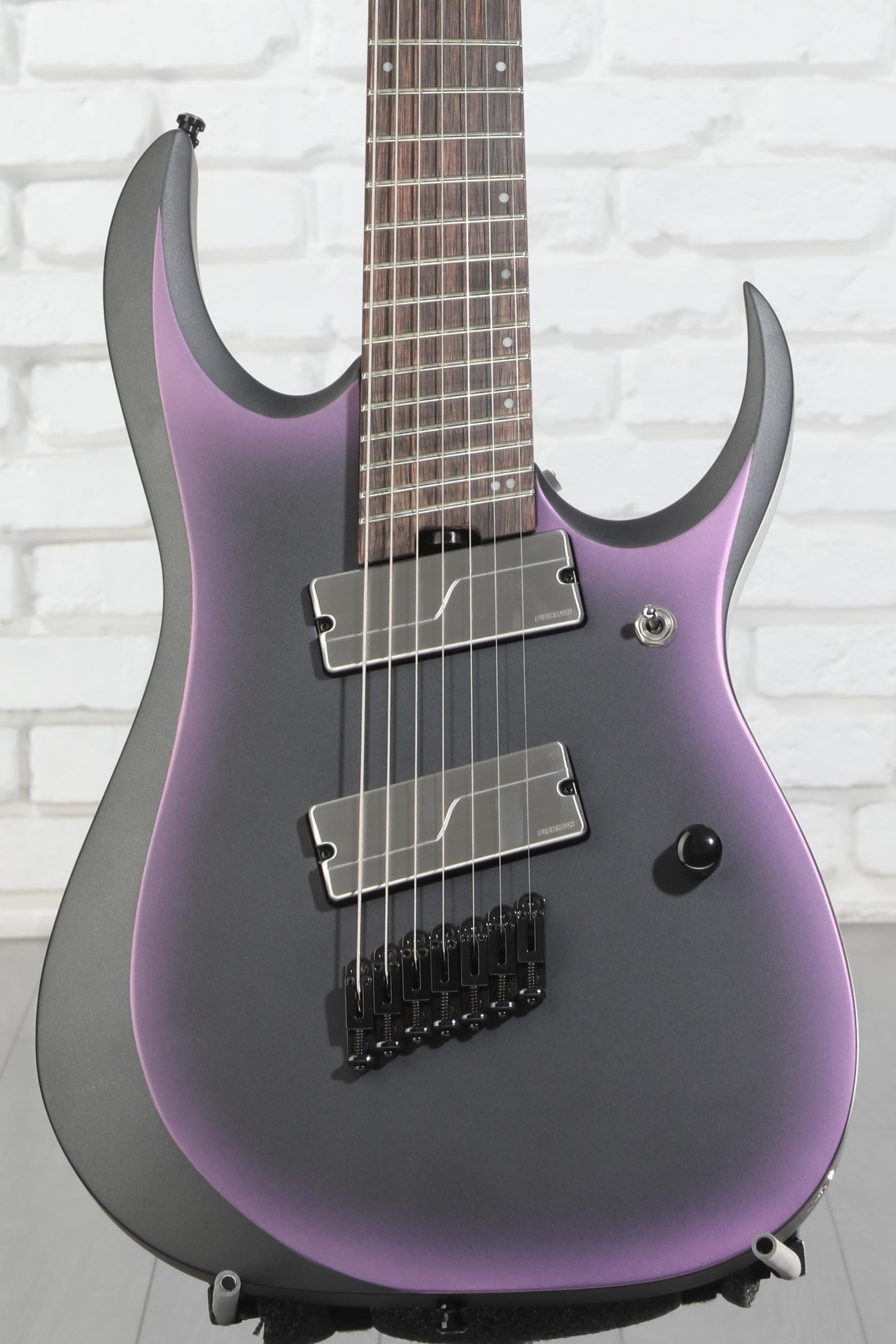 Ibanez Axion Label RGD71ALMS - Black Aurora Burst Matte | Sweetwater