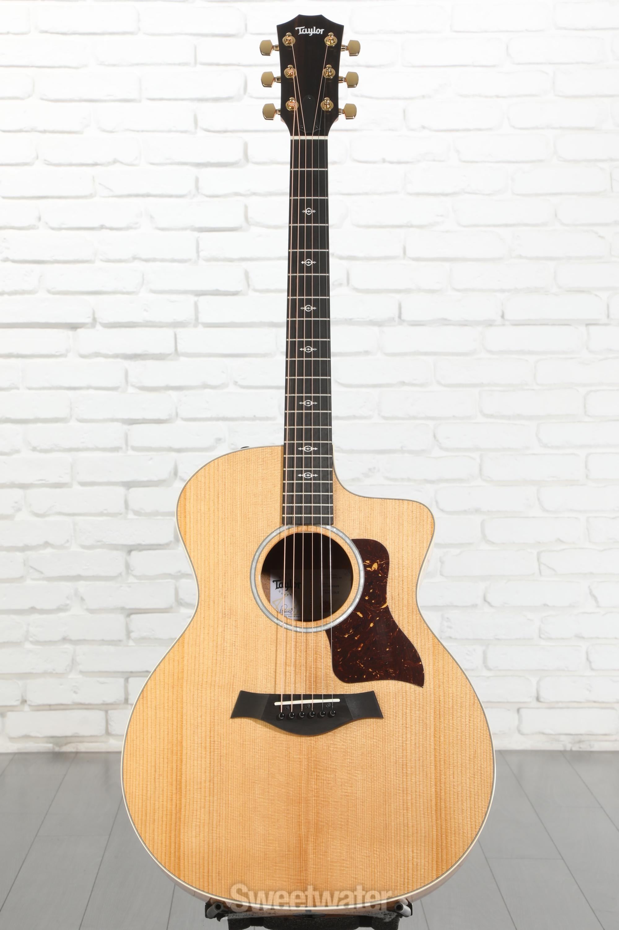Taylor 214ce-K DLX Acoustic-electric Guitar - Natural | Sweetwater
