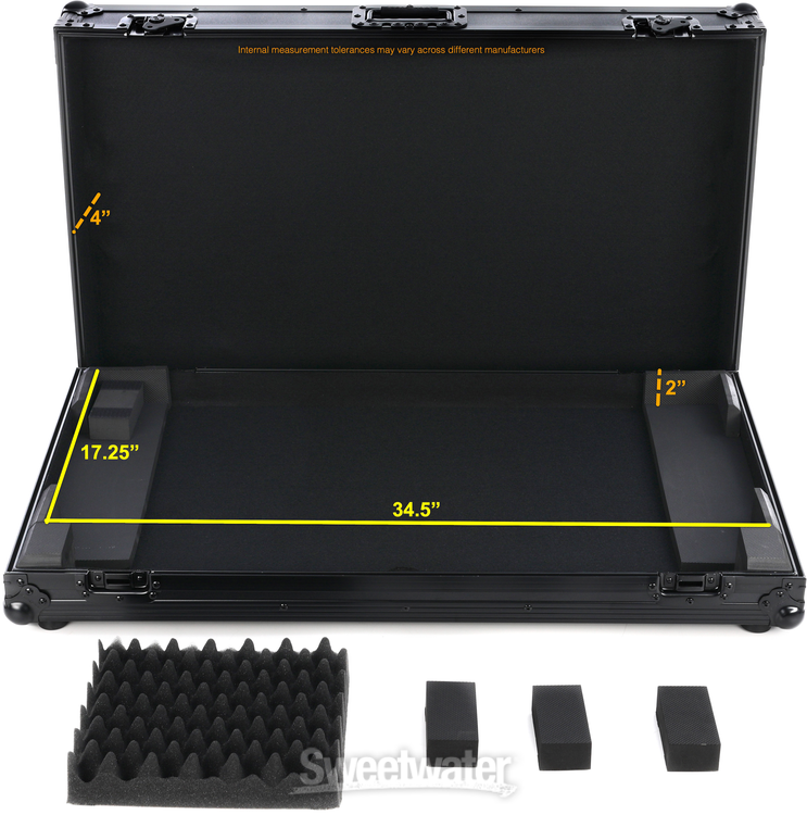 Odyssey FZPIXDJXZWBL Low-profile Flight Case with Wheels for Odyssey FZPIXDJXZWBL Low-profile Flight Case with Wheels for