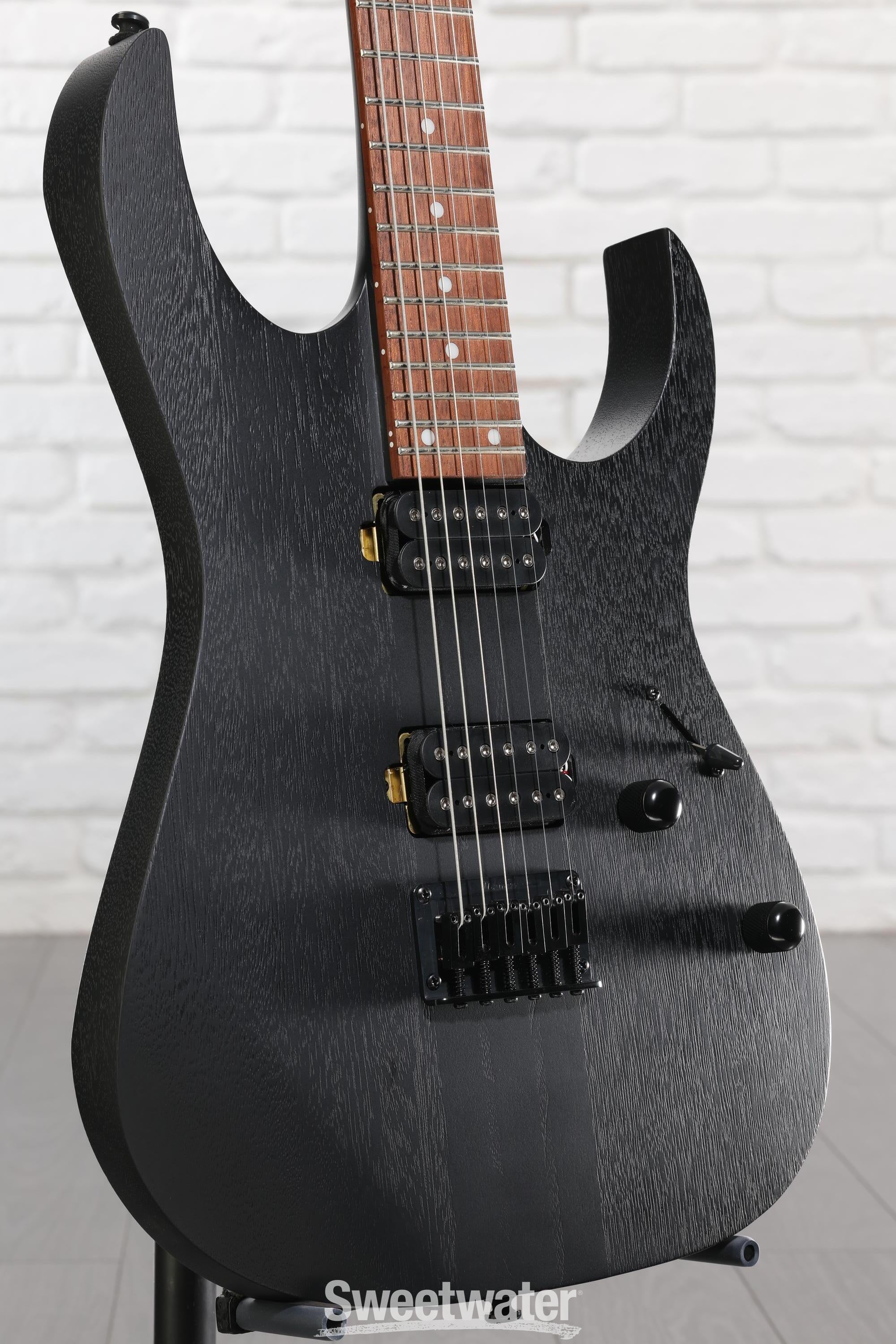 Ibanez Standard RGRT421 Electric Guitar - Weathered Black | Sweetwater