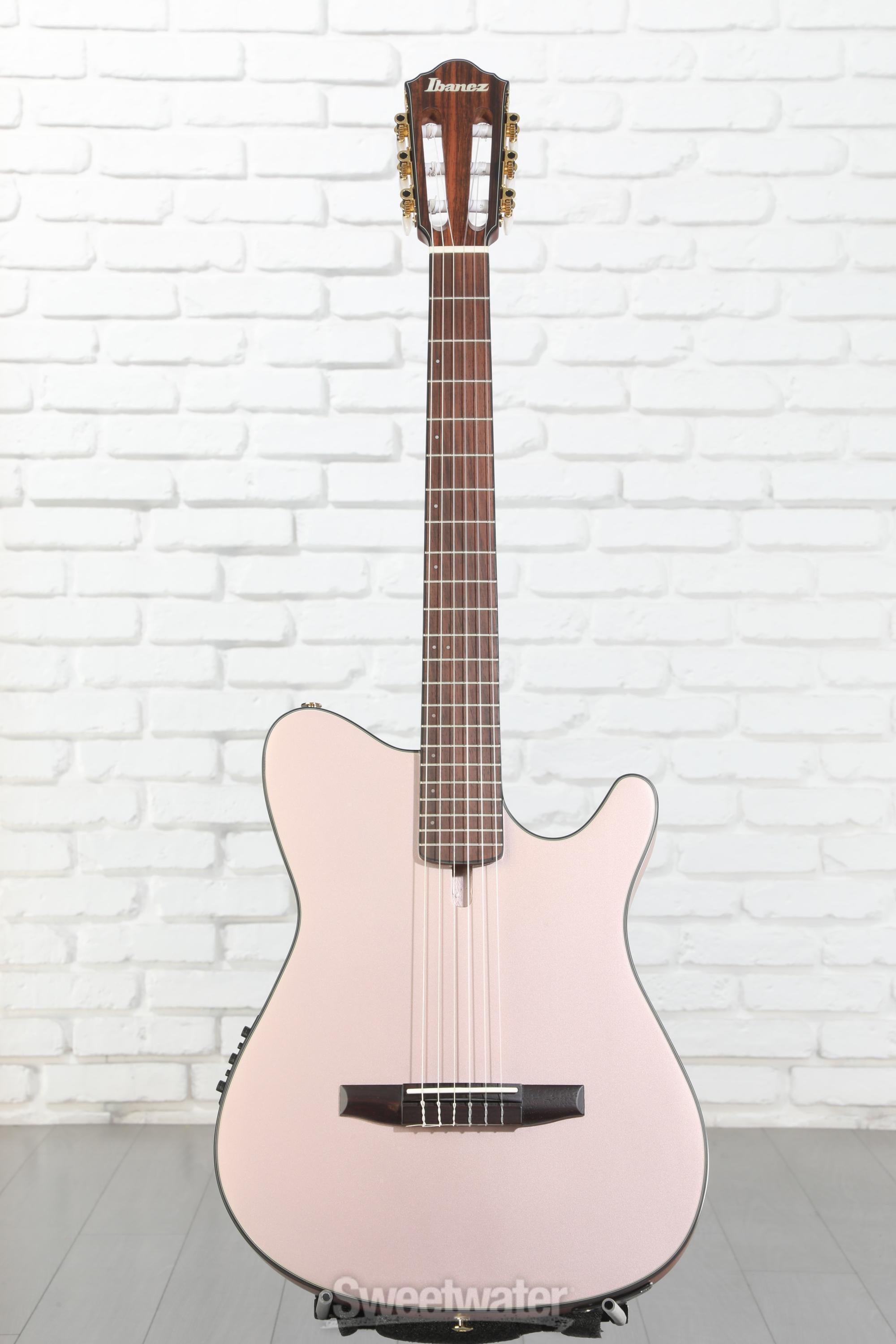 Ibanez FRH10N Thinline Nylon Acoustic-electric Guitar - Rose Gold
