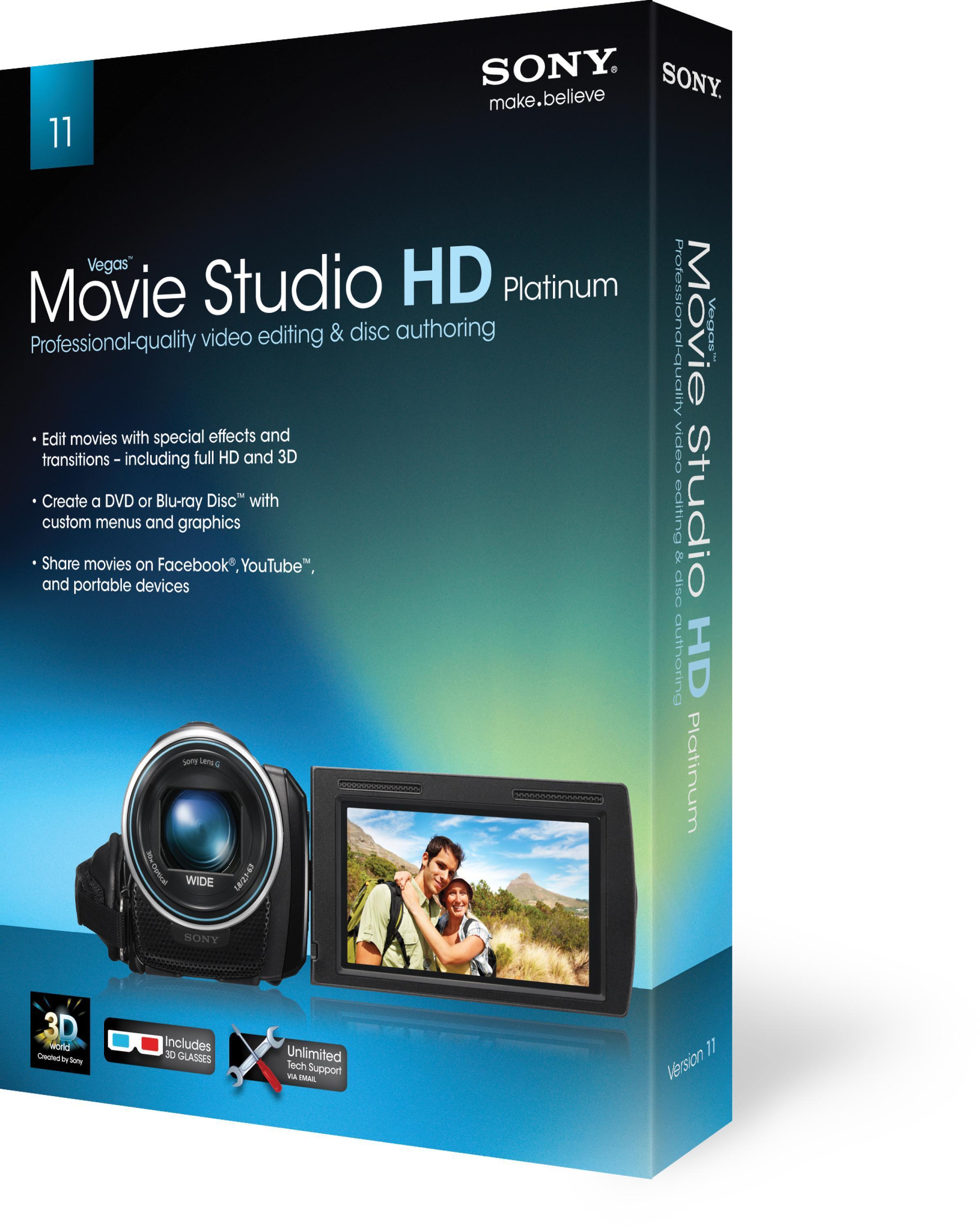 Sony Vegas Movie Studio HD Platinum 11 | Sweetwater