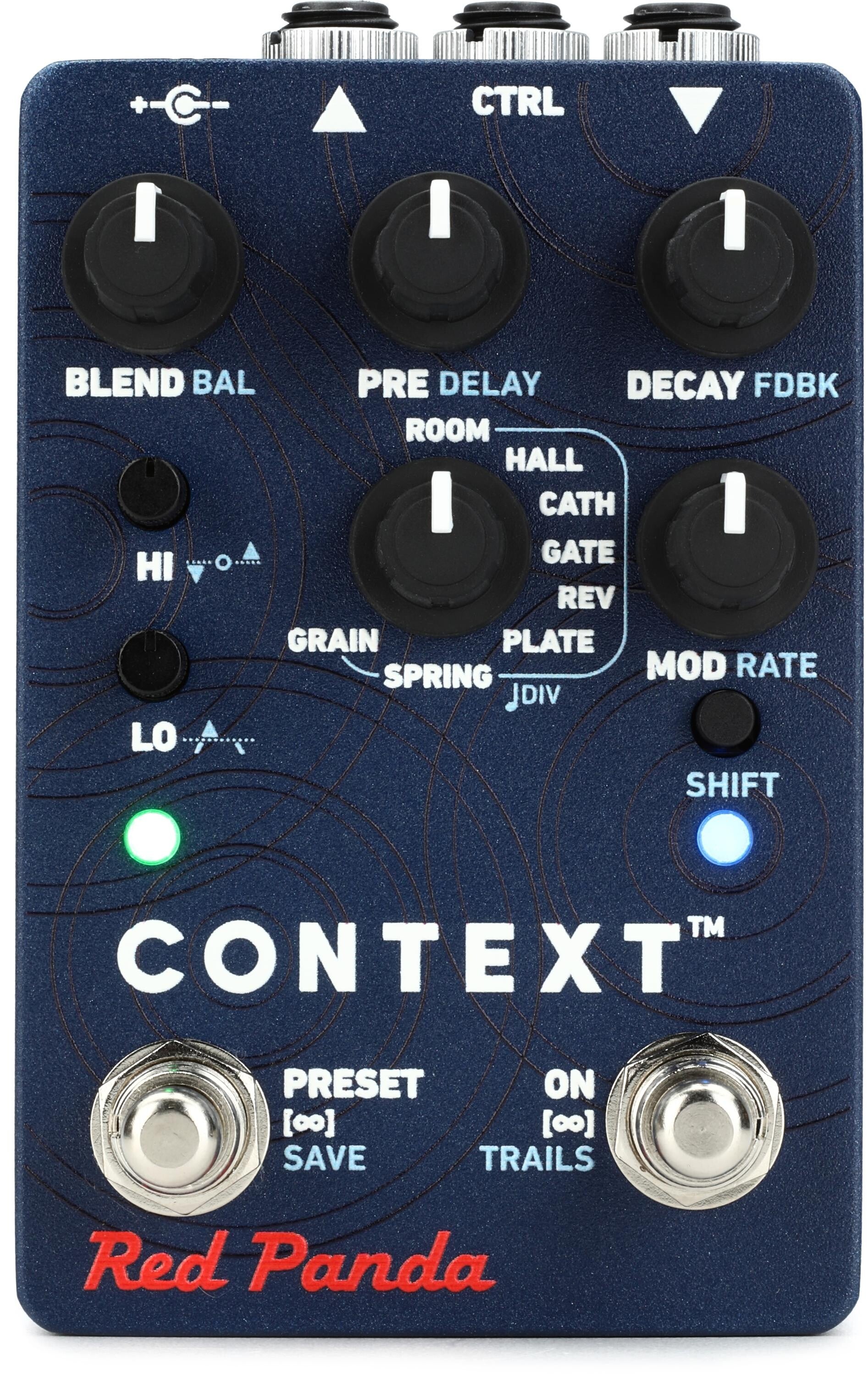 Red Panda Context 2 Reverb Effects Pedal | Sweetwater