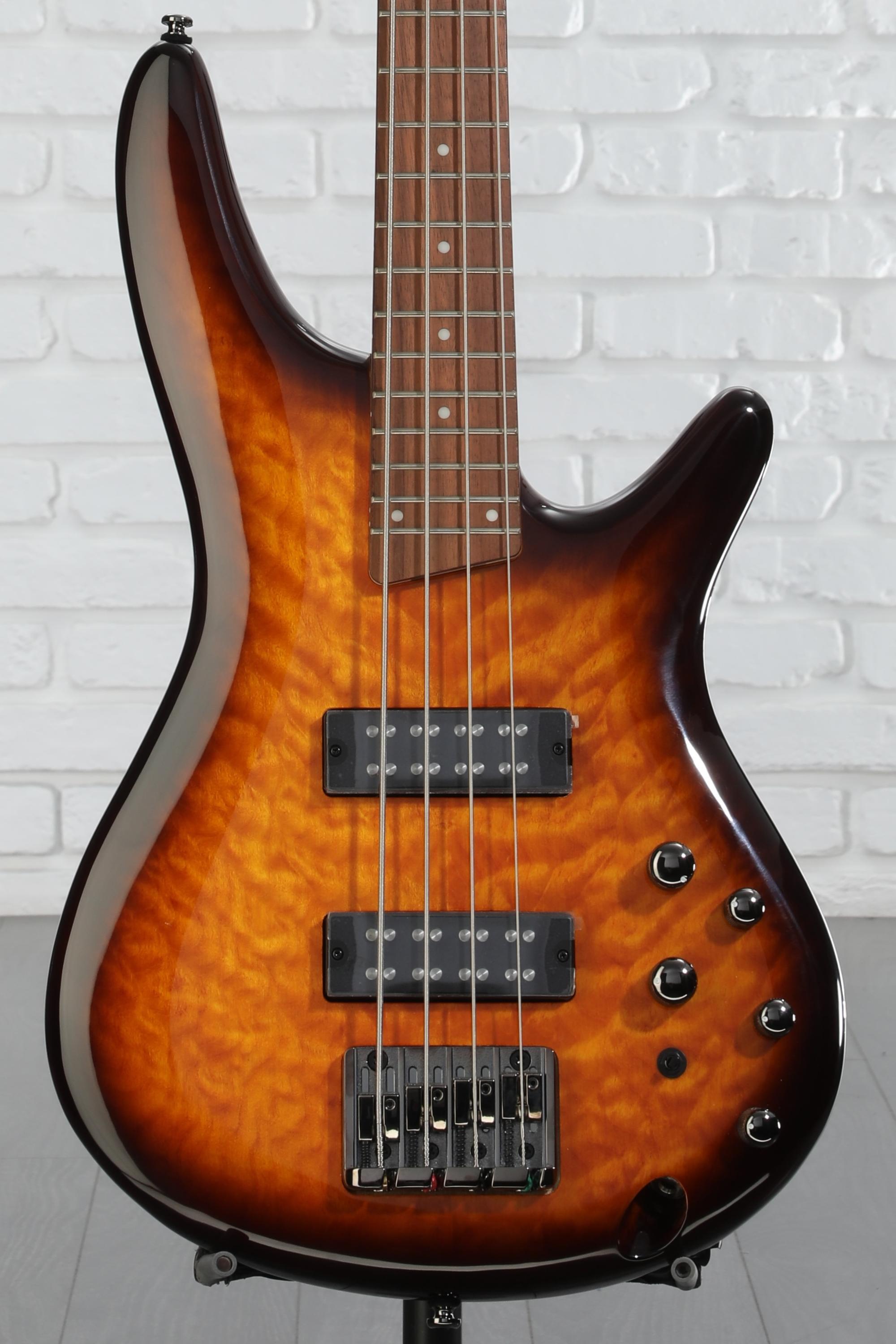 Amazon.com: Ibanez SR400EQM - Dragon Eye Burst : Musical