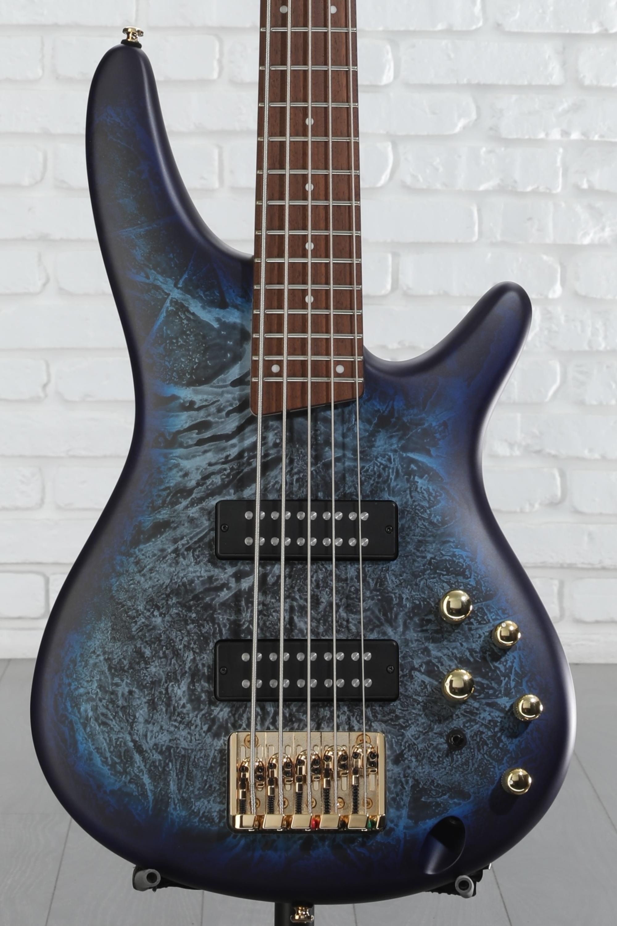 Ibanez SR305EDX 5-string Bass Guitar - Cosmic Blue Frozen