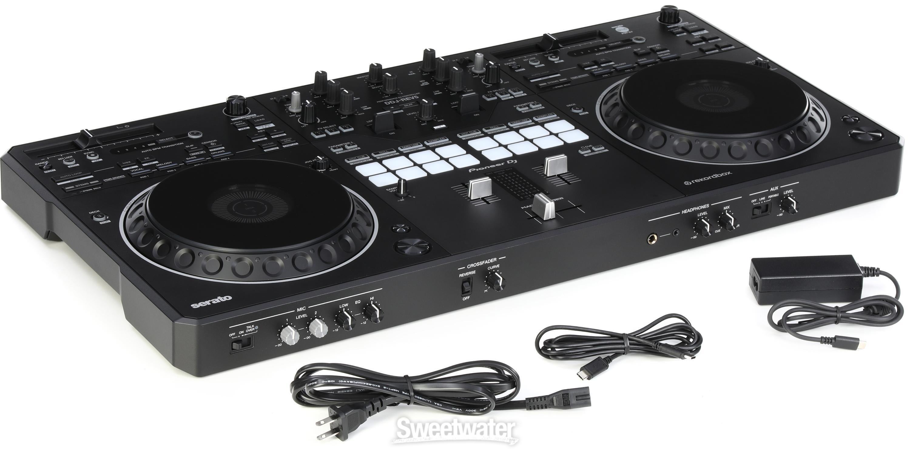 Pioneer DJ DDJ-REV5 4-deck DJ Controller with Stem Separation 