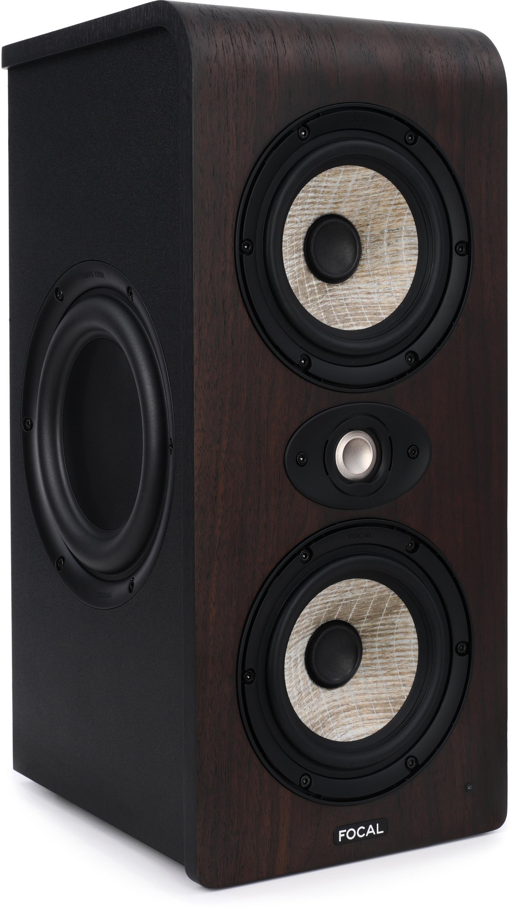 Focal Shape Twin Dual 5 inch Powered Studio Monitor with Passive Radiators