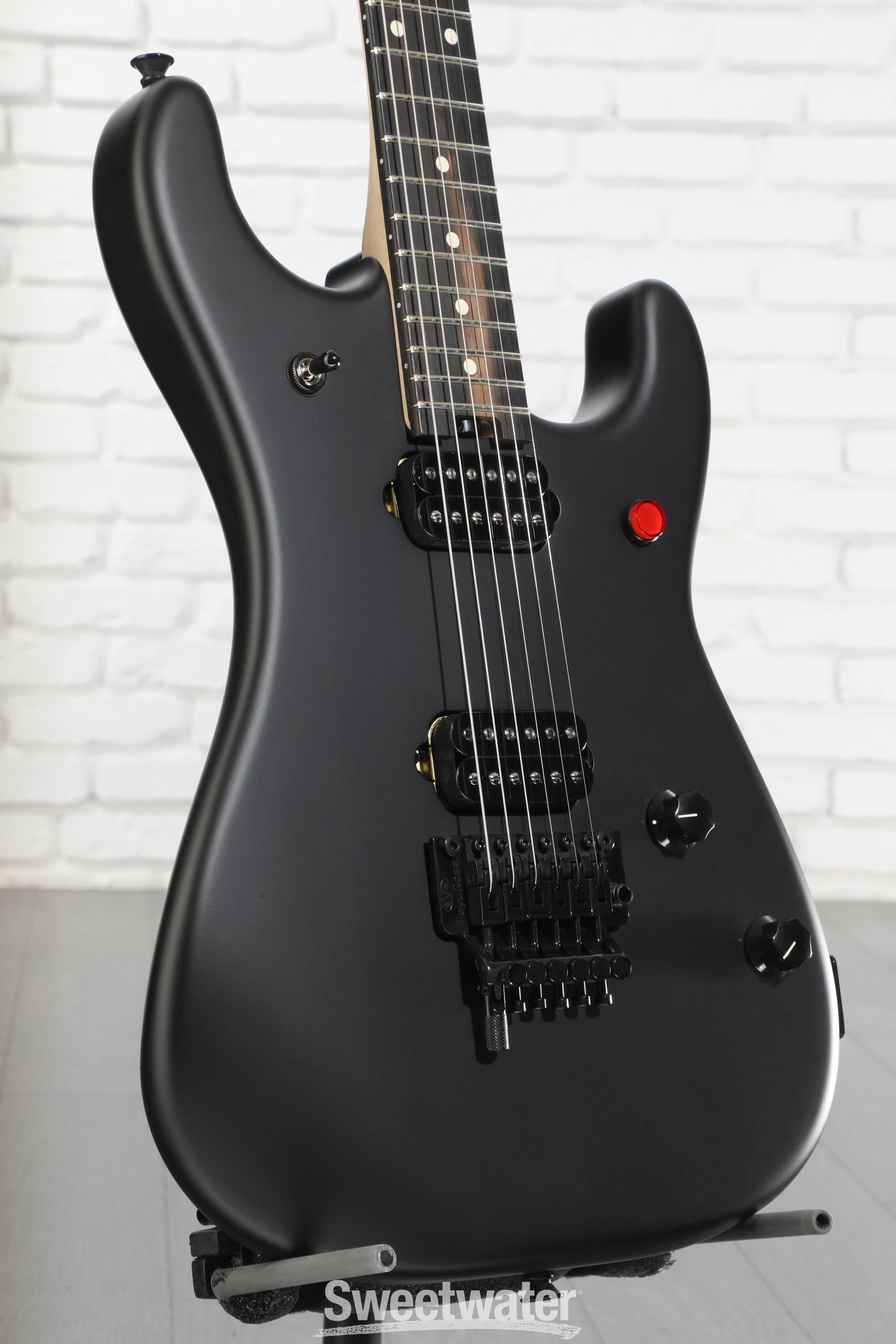 ギター EVH 5150 Deluxe Black Burst EVH 5150 Deluxe Poplar Burl Electric Guitar Black Burst. Is