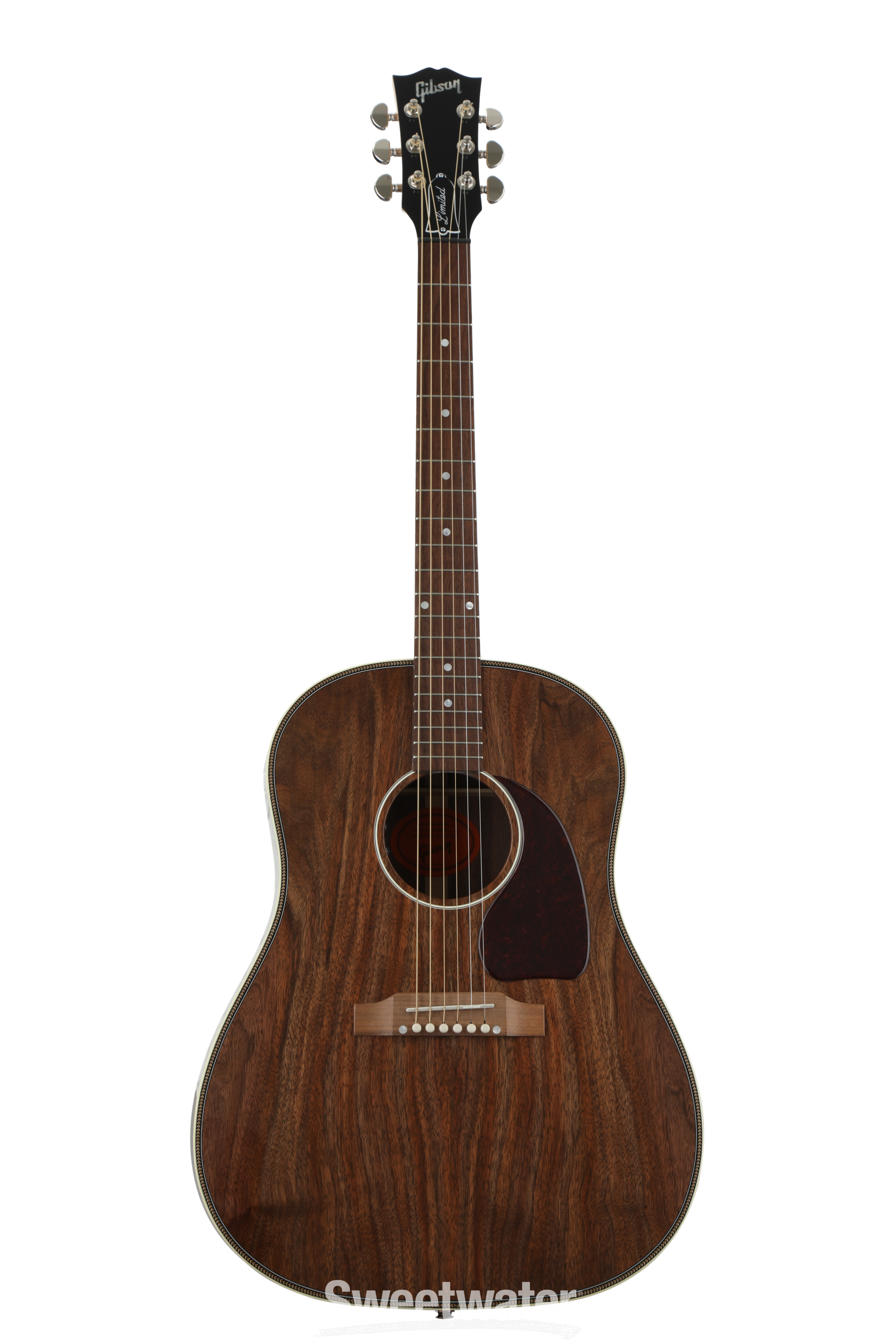 Gibson Acoustic J-45 Herringbone All Walnut 2018 - Antique Natural |  Sweetwater