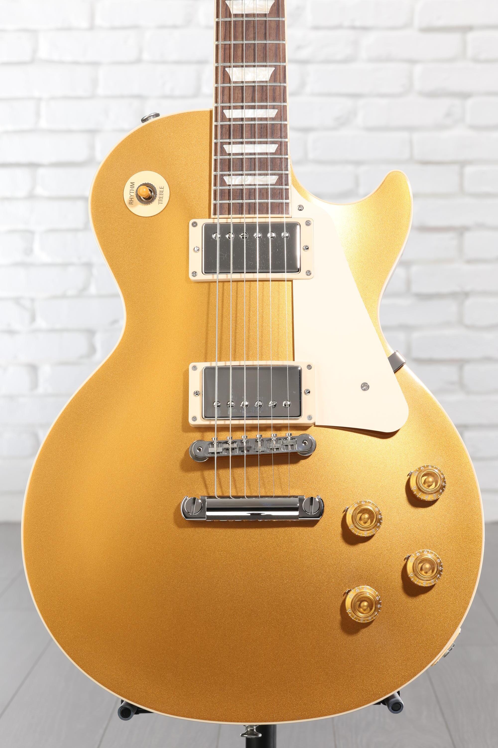 Gibson Les Paul Standard '50s Electric Guitar - Gold Top | Sweetwater