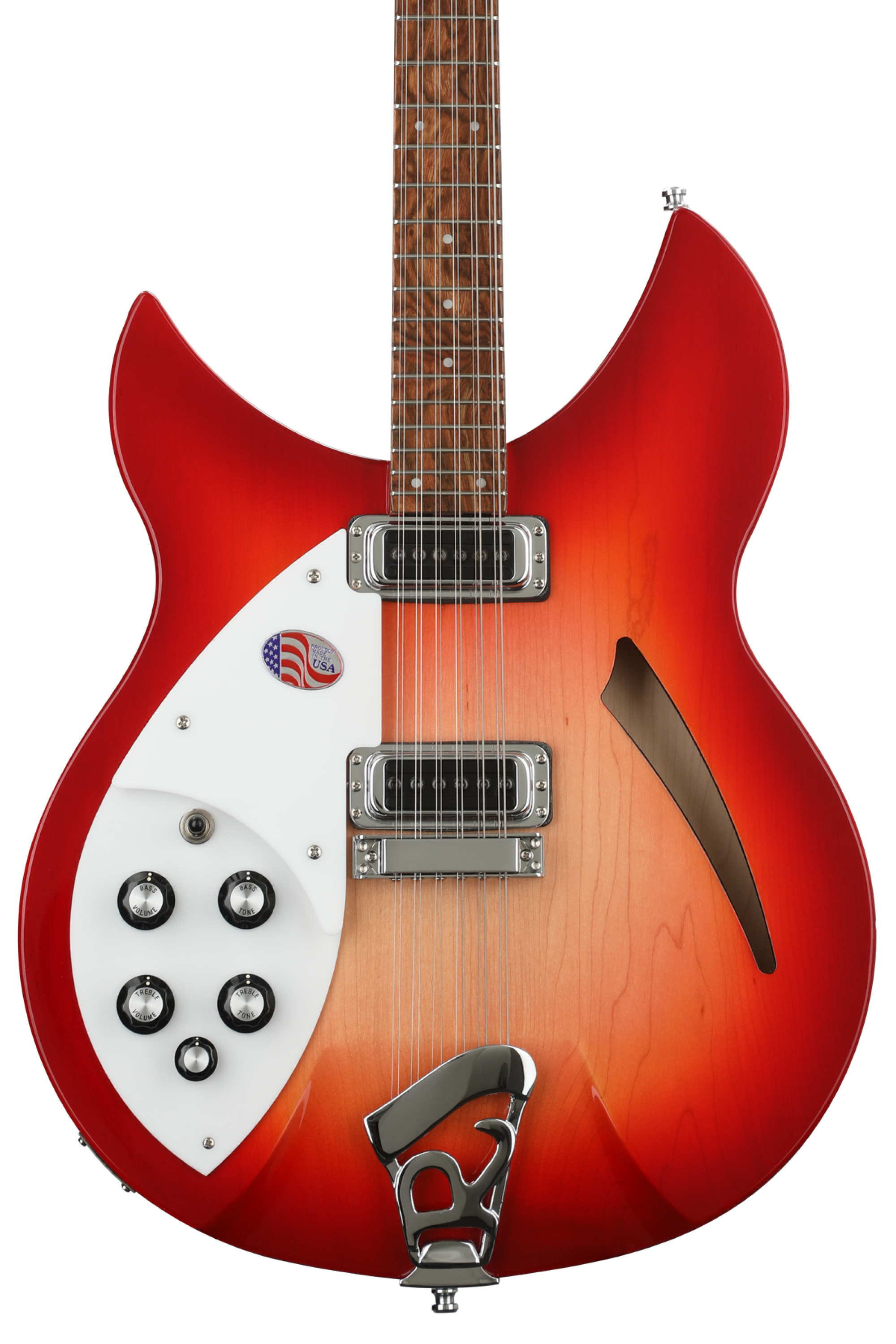 Rickenbacker 330/12 12-string, Left-handed - Fireglo | Sweetwater