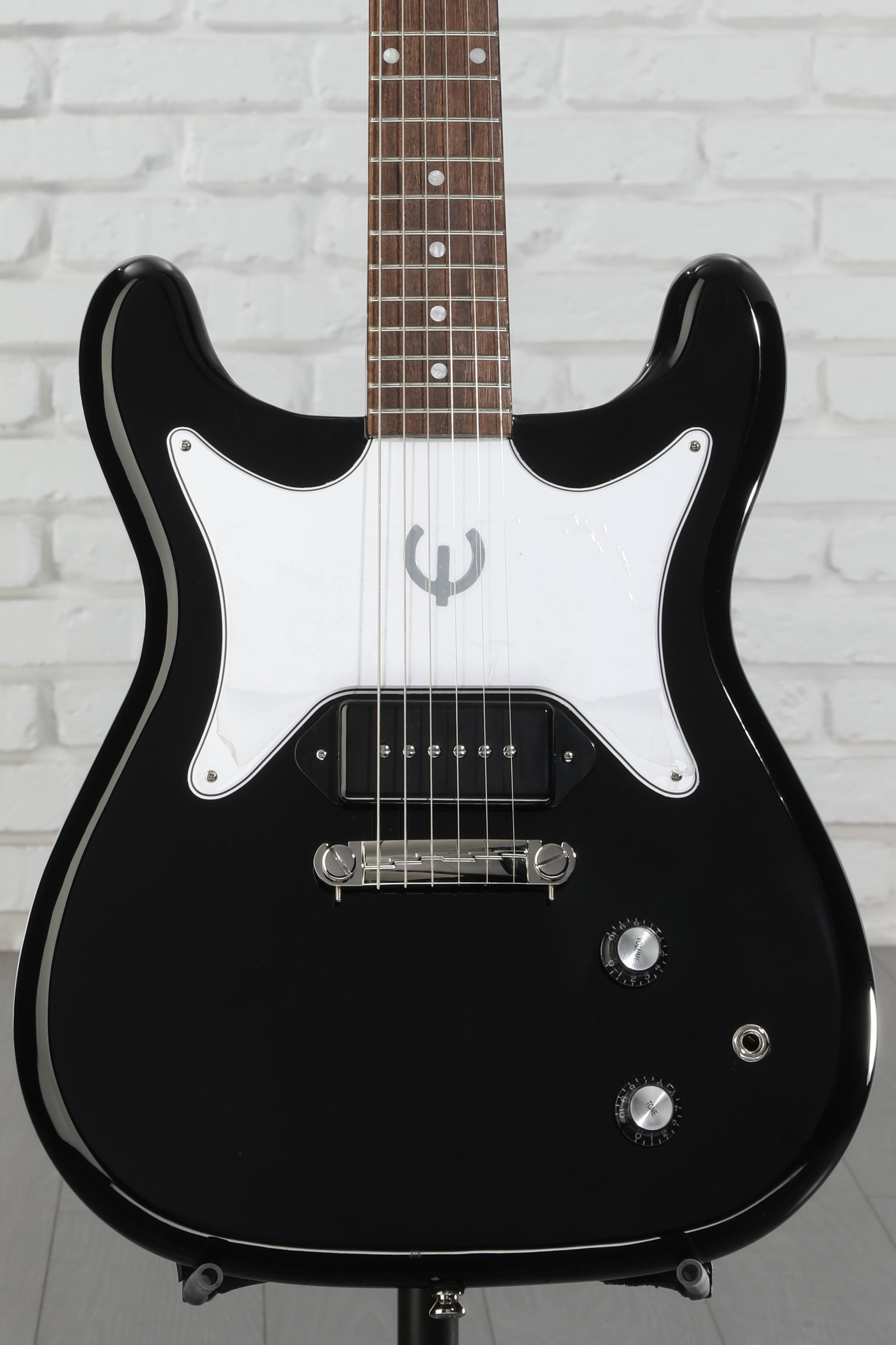 Epiphone Coronet Electric Guitar - Ebony | Sweetwater