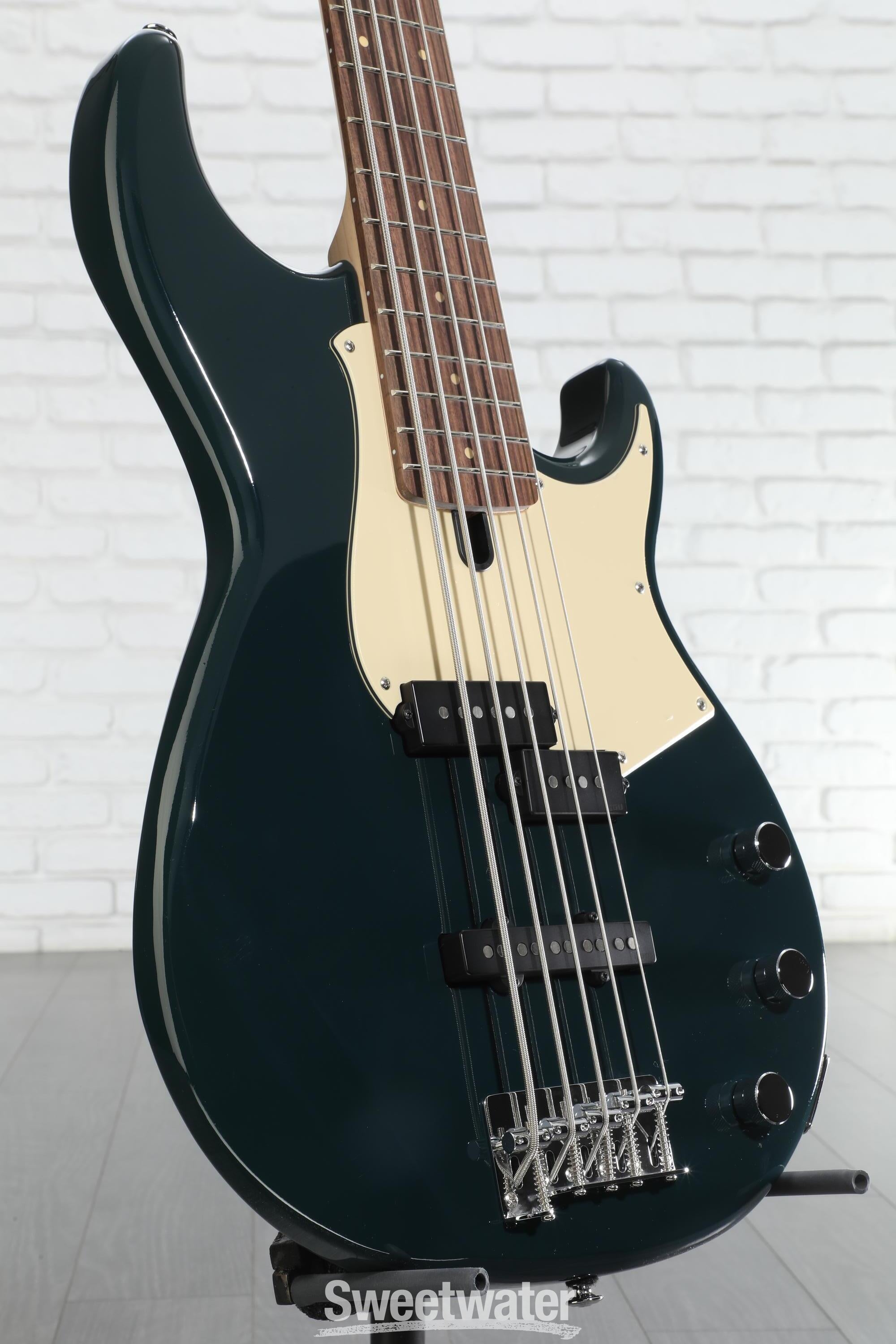 Yamaha BB435 5-string Bass Guitar - Teal Blue | Sweetwater