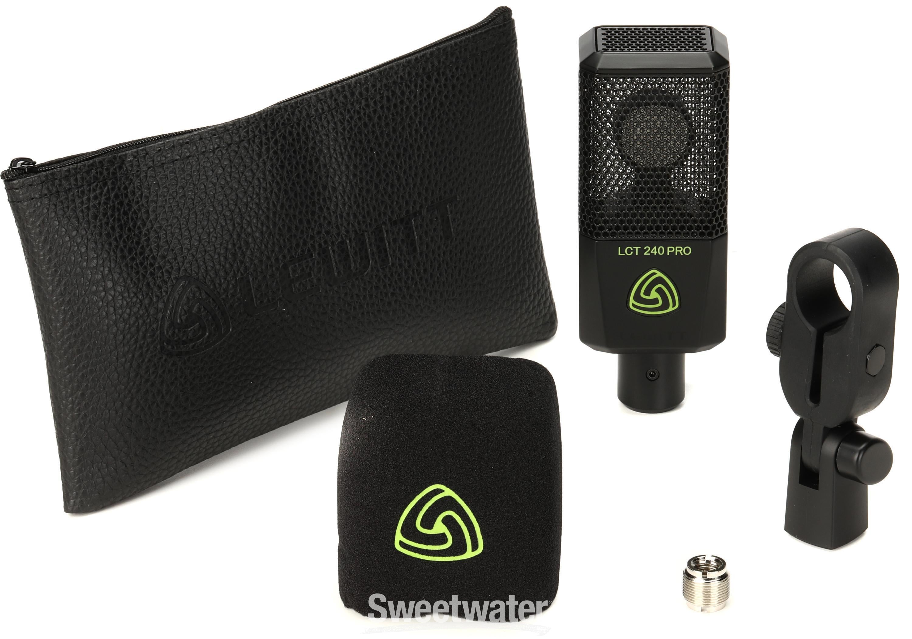 Lewitt LCT 240 PRO Condenser Microphone - Black | Sweetwater