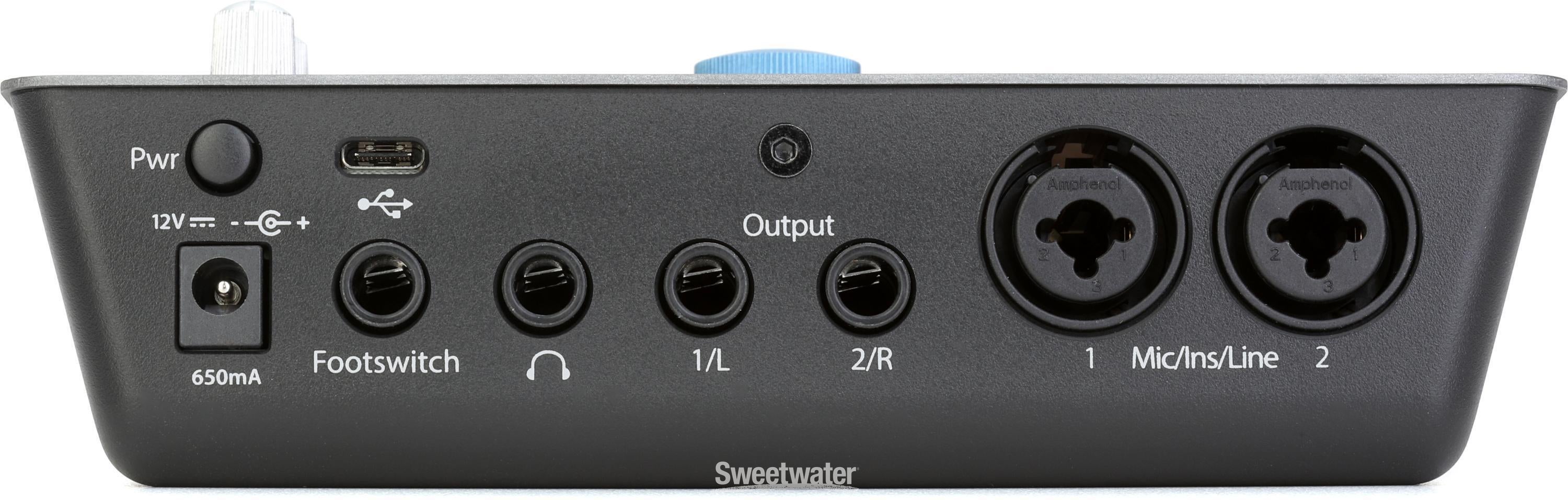 PreSonus ioSTATION 24c 2x2 USB-C Audio Interface and Production