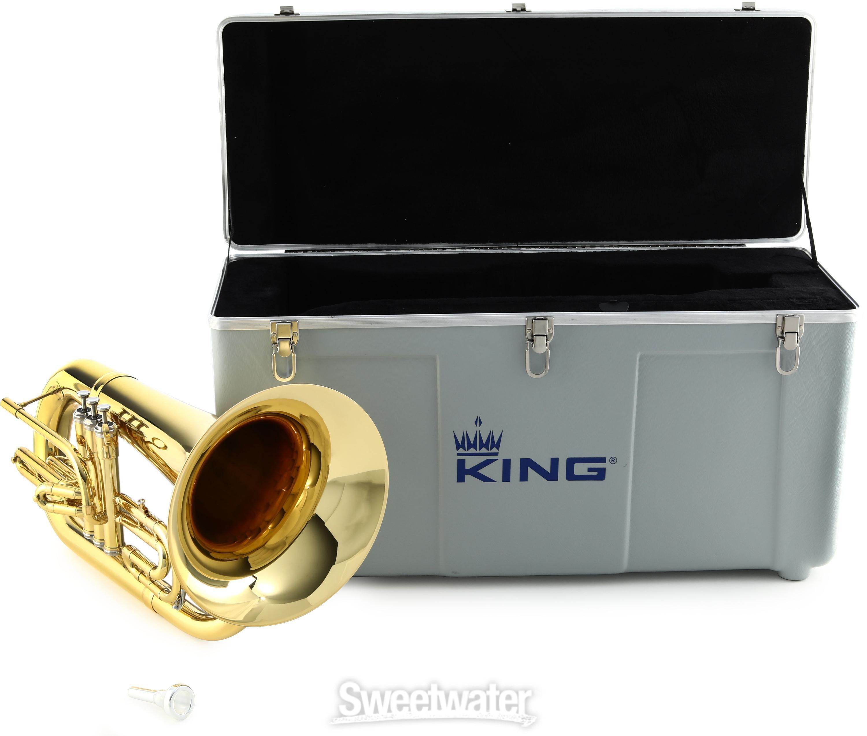 超希少　KINGキング 1130 フリューガボーン Flugabone King 1130 Marching Euphonium - Lacquer | Sweetwater