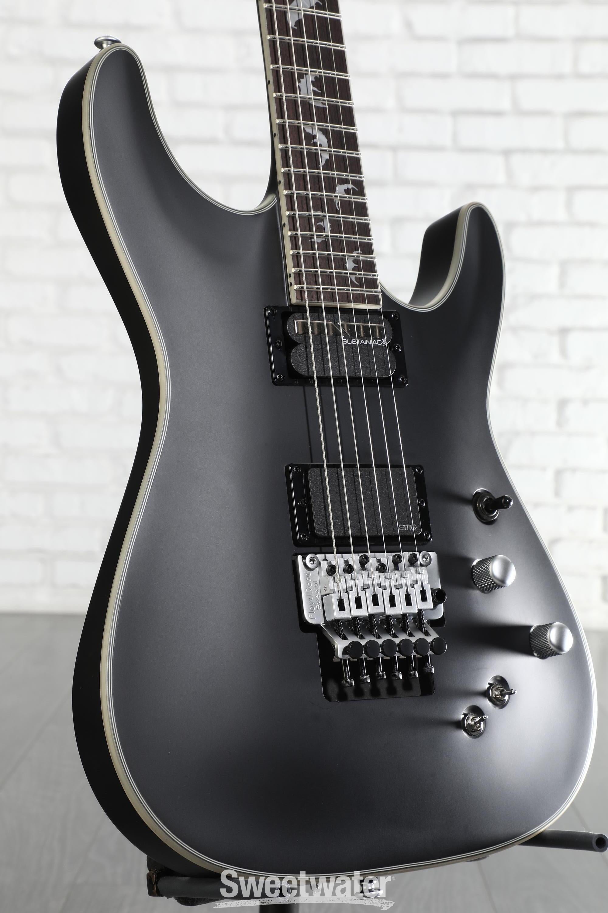 Schecter Damien Platinum 6 FR-S Electric Guitar - Satin Black