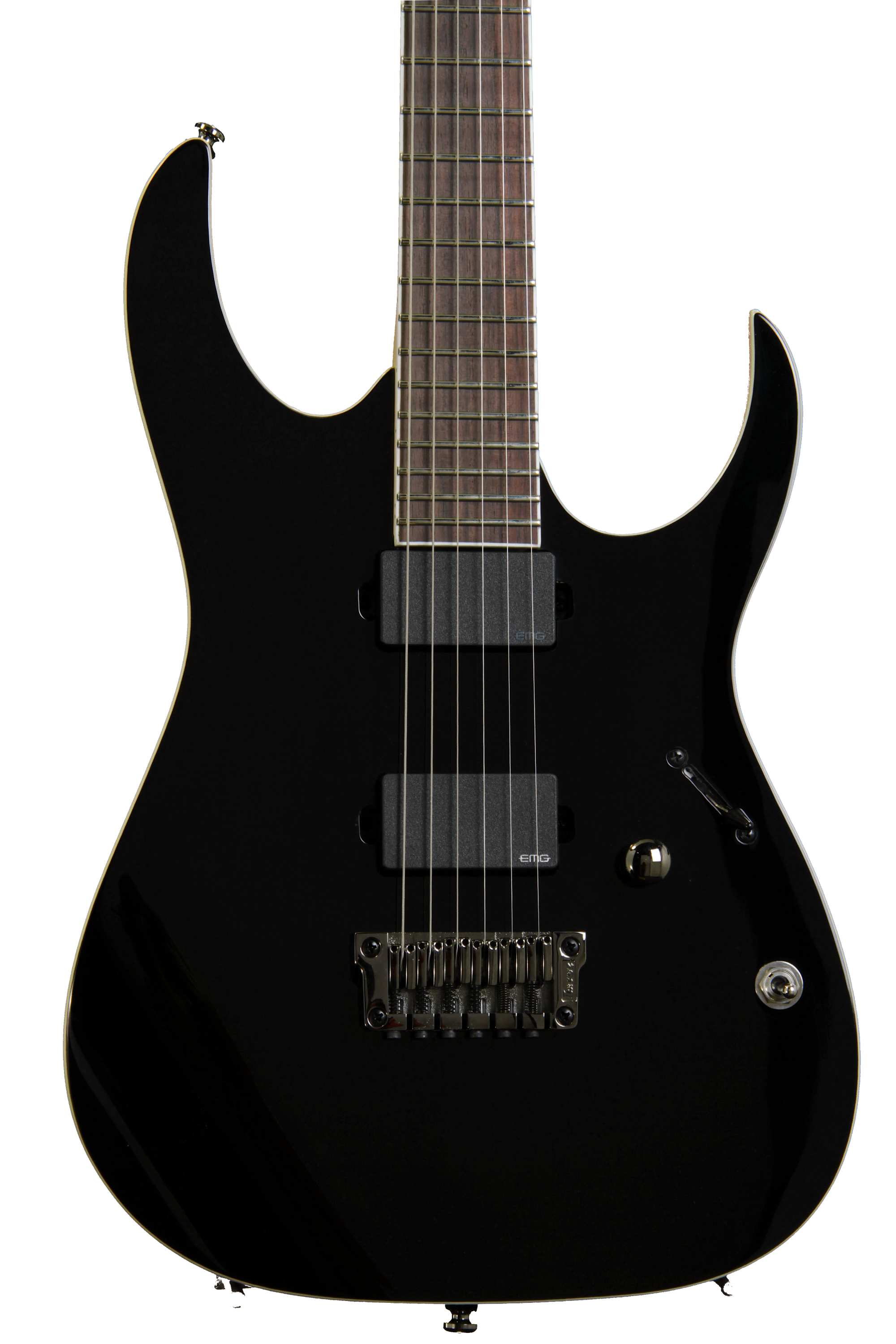 Ibanez Iron Label RGIR20FE - Black | Sweetwater Ibanez Iron Label RGIR20FE - Black | Sweetwater