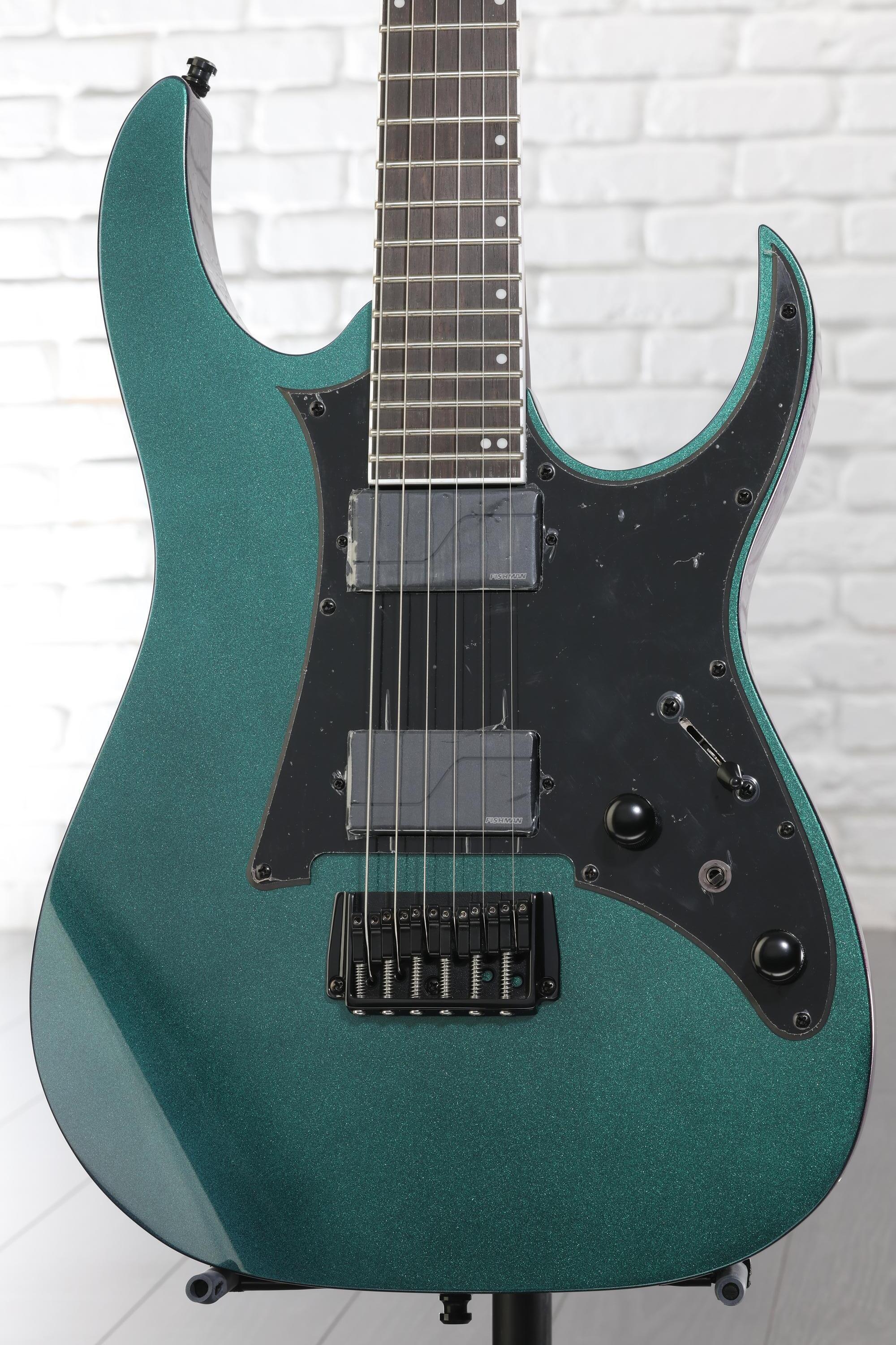 ギター Ibanez RG631ALF-BCM Ibanez Axion Label RG631ALF Electric Guitar - Blue Chameleon