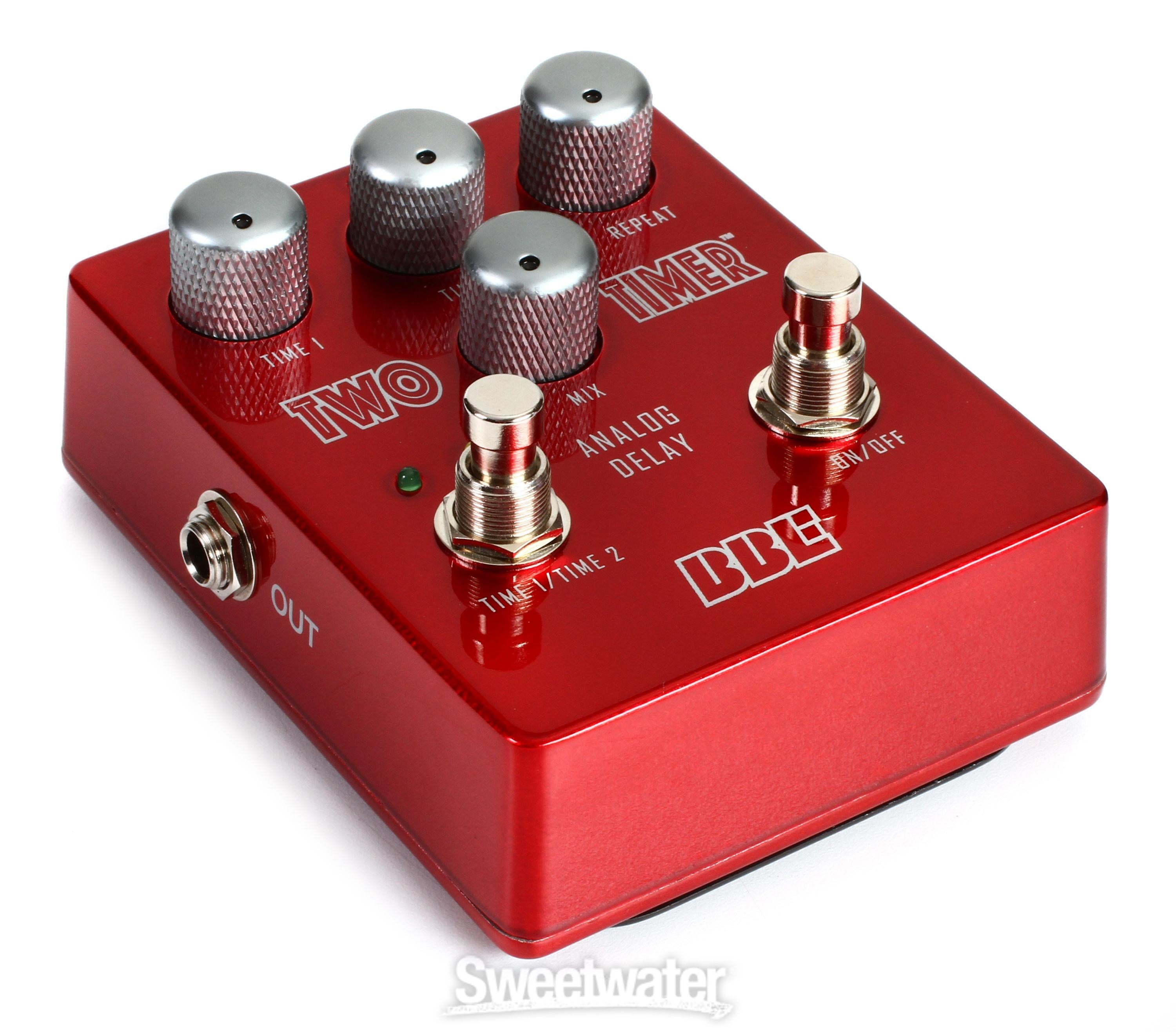 BBE Two Timer Analog Delay Pedal | Sweetwater