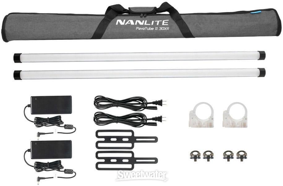 Nanlite PavoTube II 30XR LED Pixel Tube 2-light Kit | Sweetwater