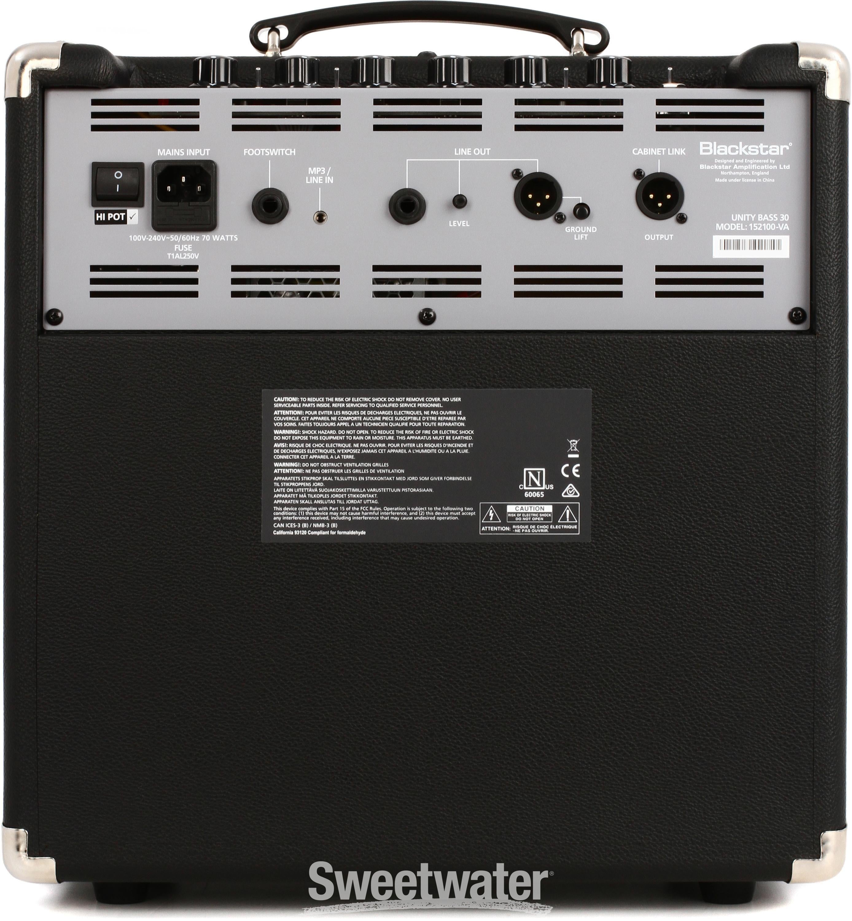 Blackstar Unity Bass U30 1x8