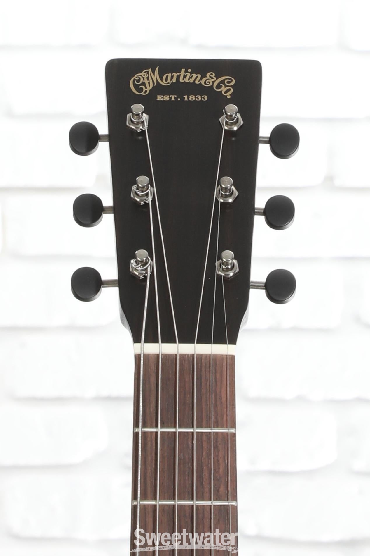 Martin 000-17E Acoustic-electric Guitar - Black Smoke | Sweetwater