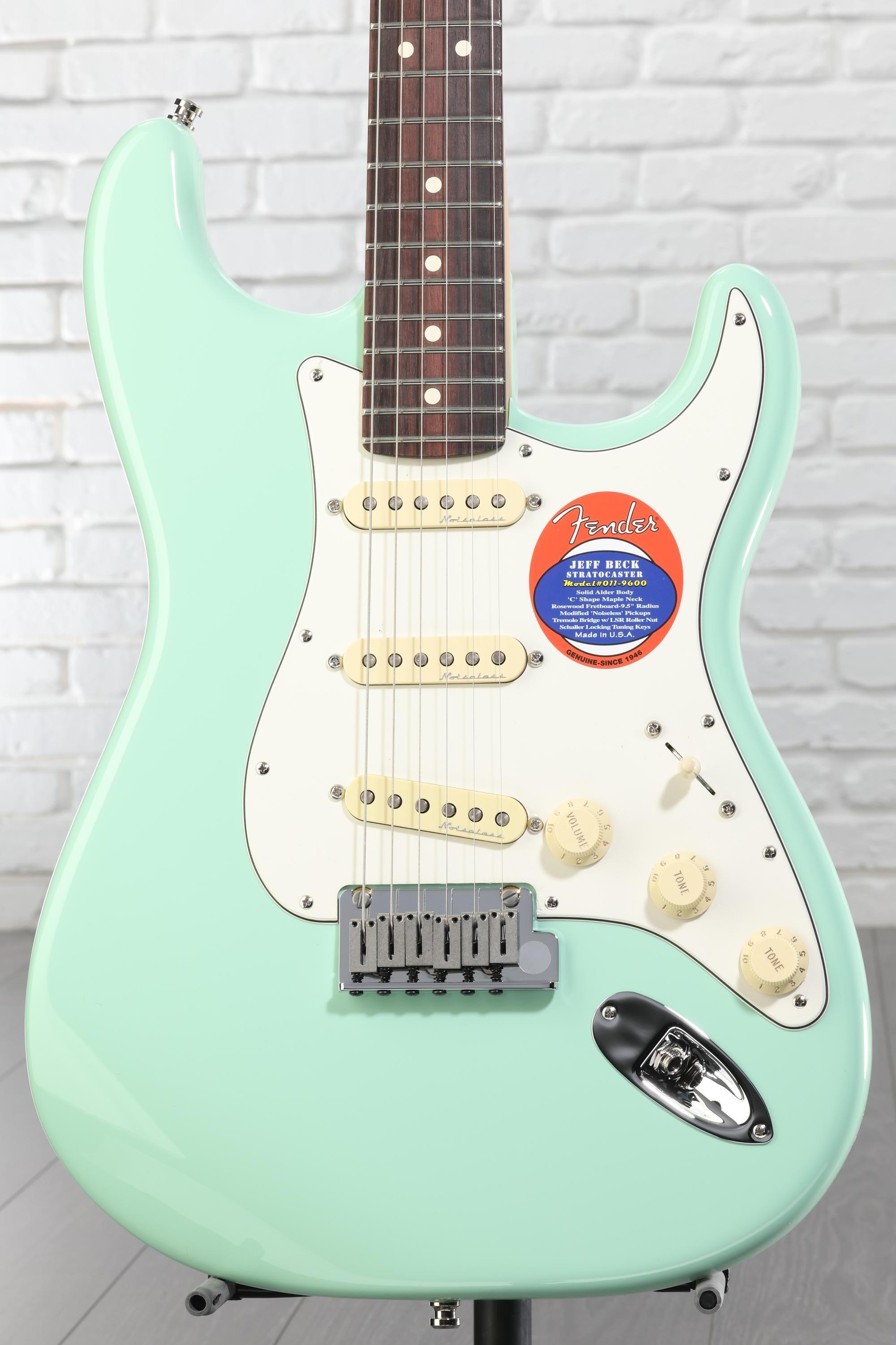 Fender Jeff Beck Stratocaster - Surf Green with Rosewood
