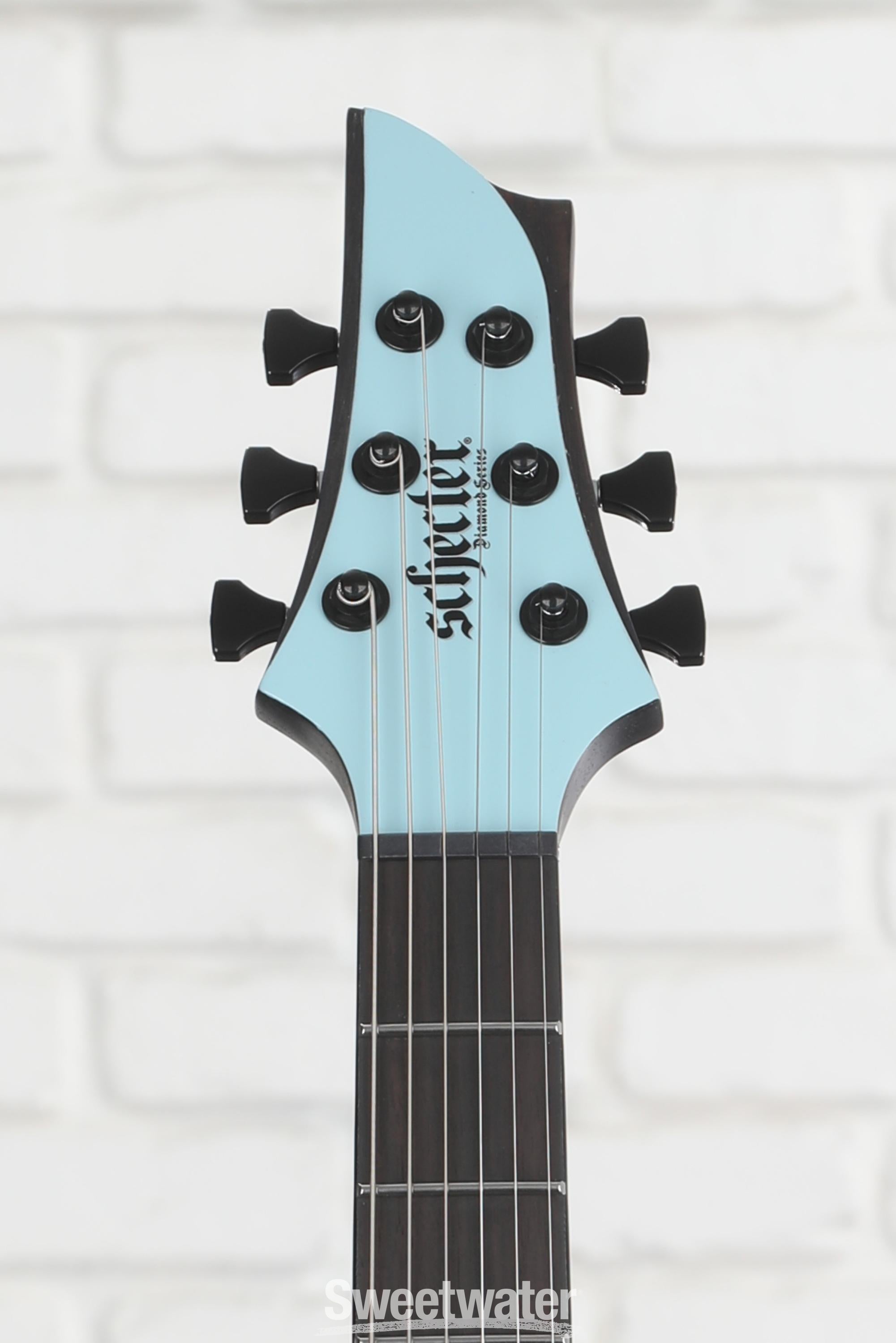 Schecter John Browne Tao-6 Electric Guitar - Azure