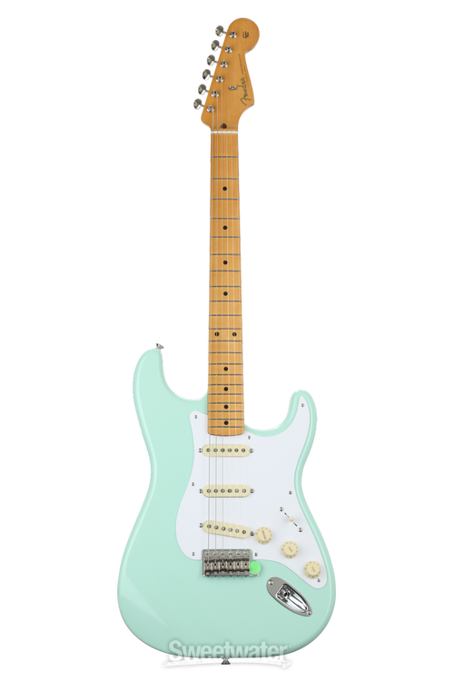 ギター Fender 50s Stratocaster Surf Green MIM Fender Classic '50s Stratocaster - Surf Green w/ Maple