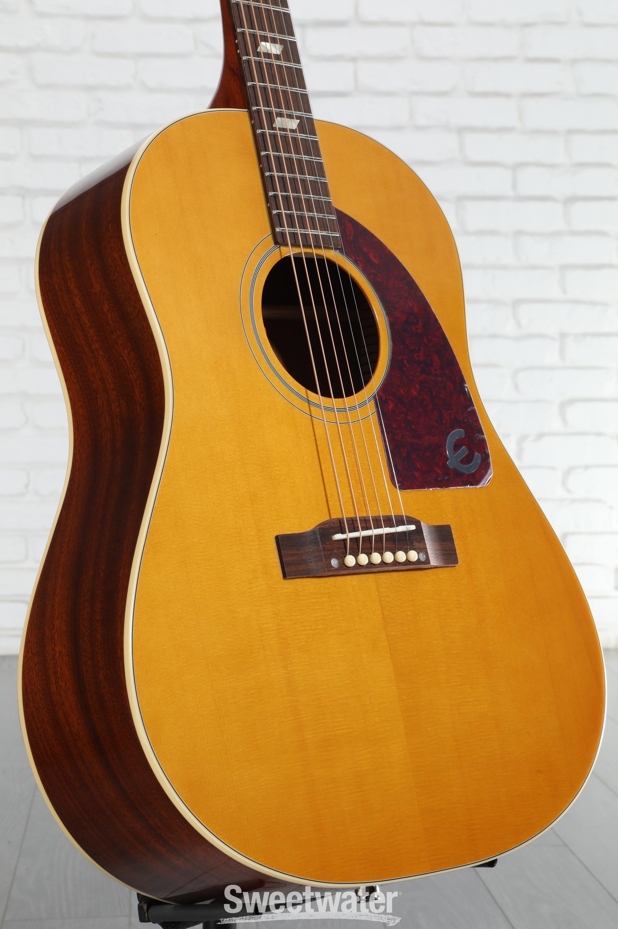 Epiphone Masterbilt Texan Acoustic-Electric Guitar - Antique