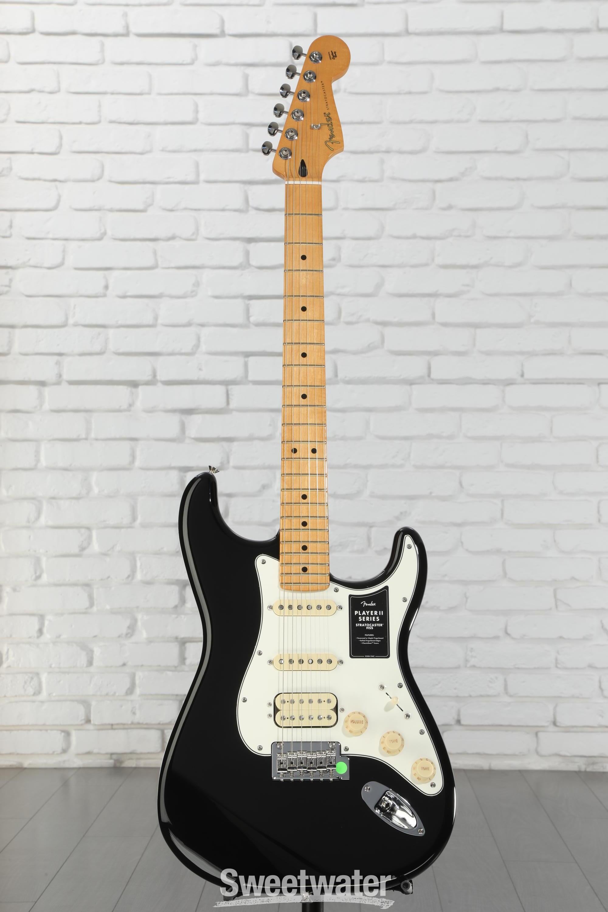 ギター FENDER / Player Stratocaster HSS PF BLK Fender Player II Stratocaster HSS Electric Guitar - Black