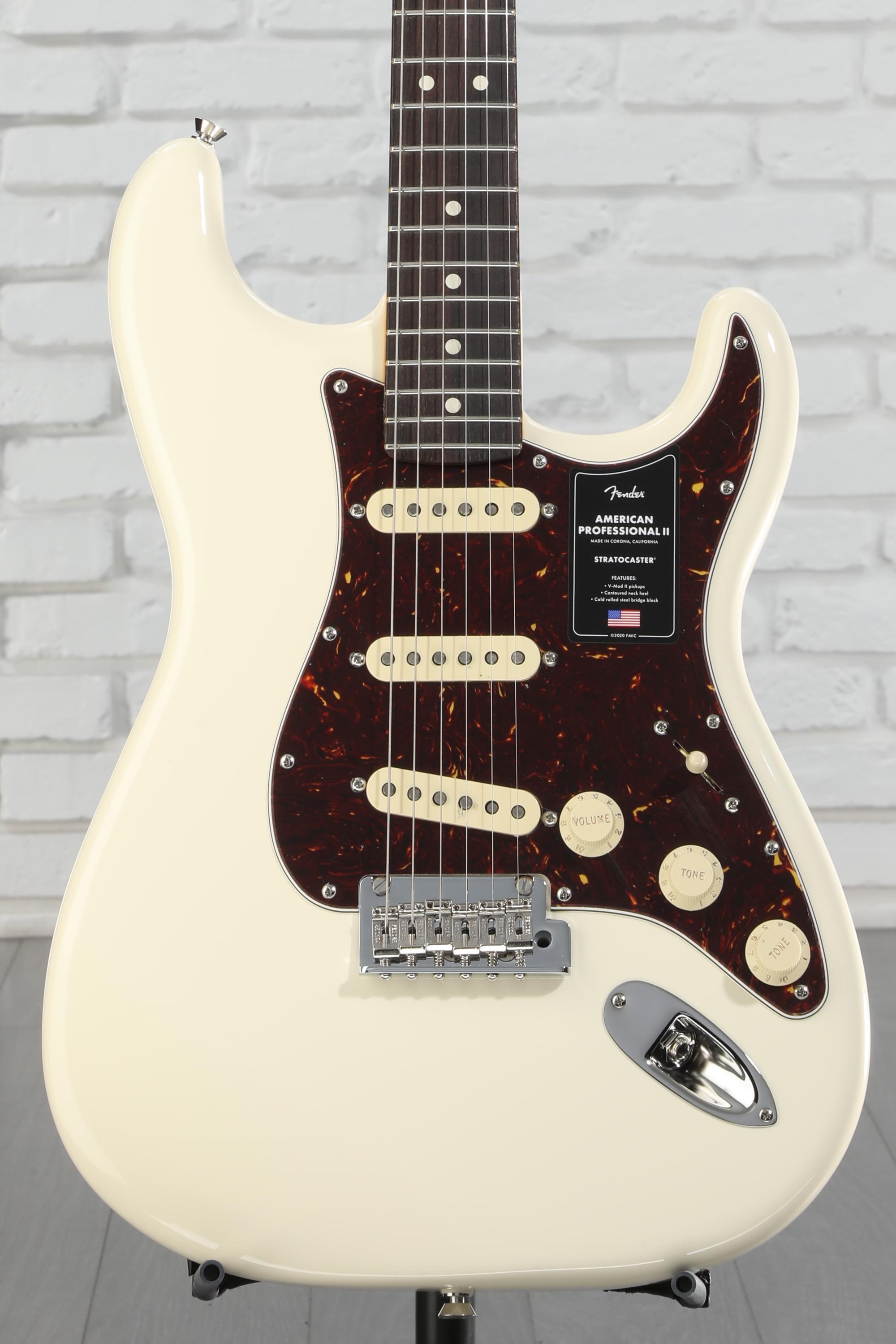 ギター Fender American Professional II Fender American Professional II Stratocaster - Olympic White