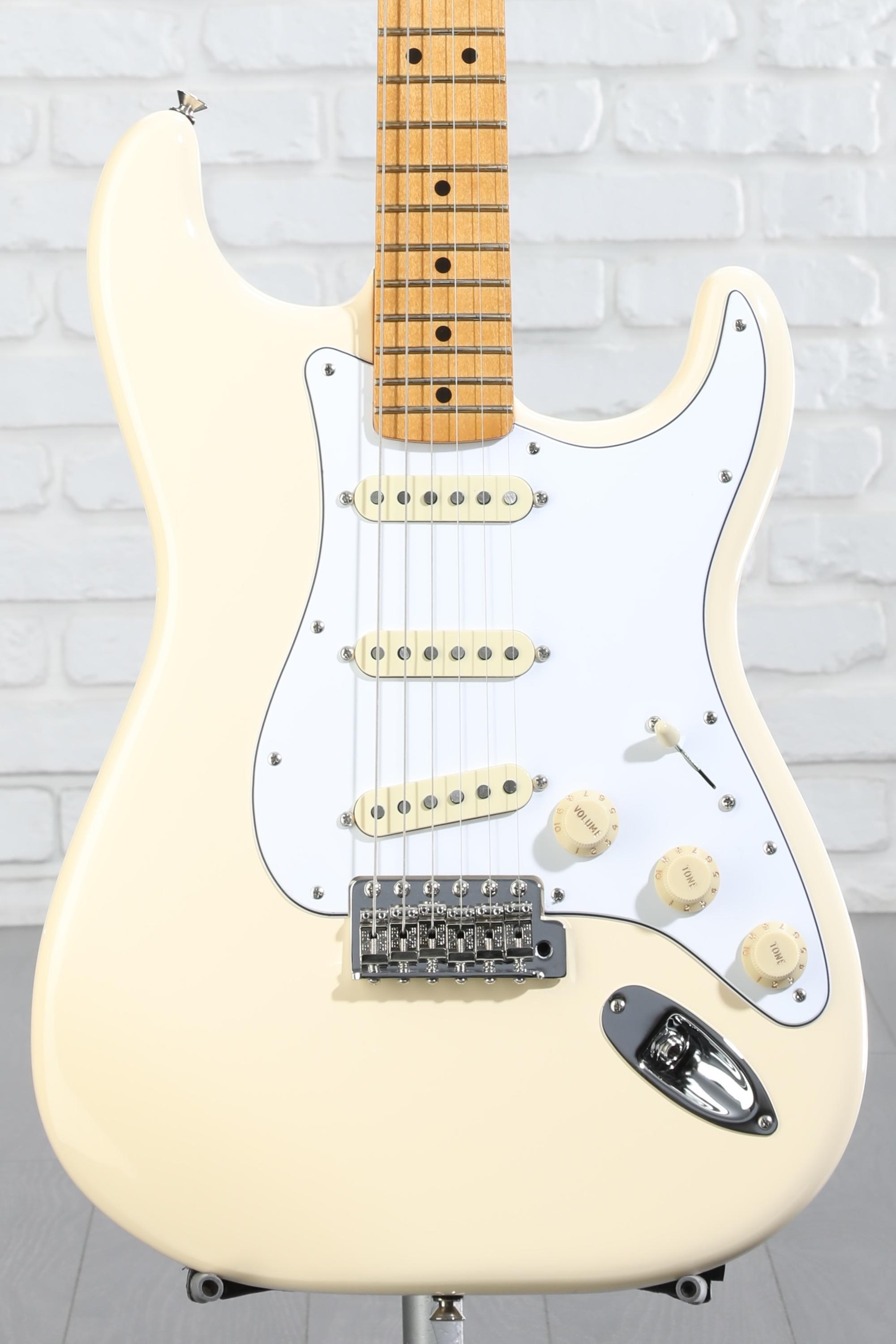 Fender Jimi Hendrix Stratocaster - Olympic White with Maple Fingerboard