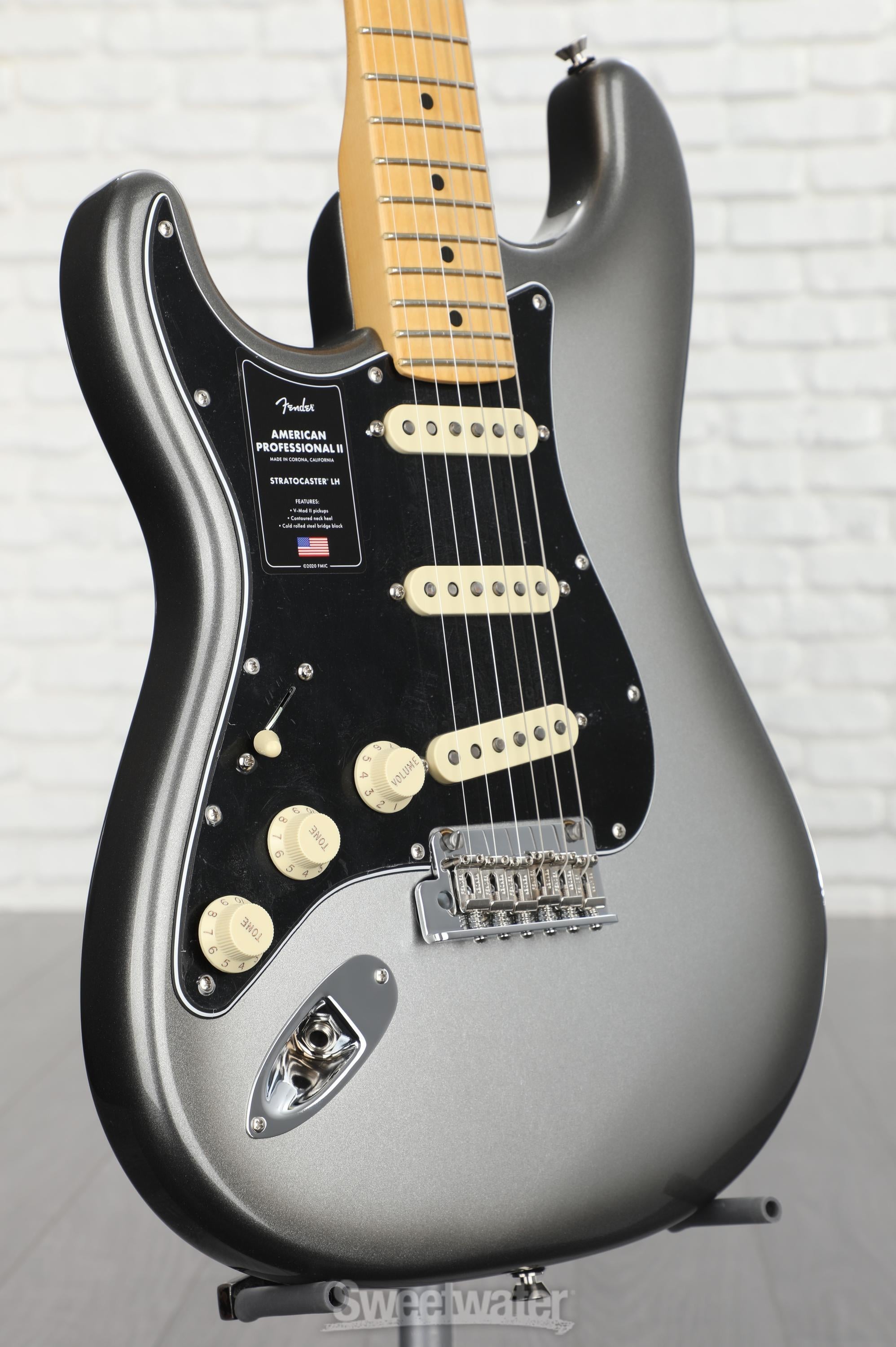 Fender American Professional II Stratocaster Left-handed - Mercury