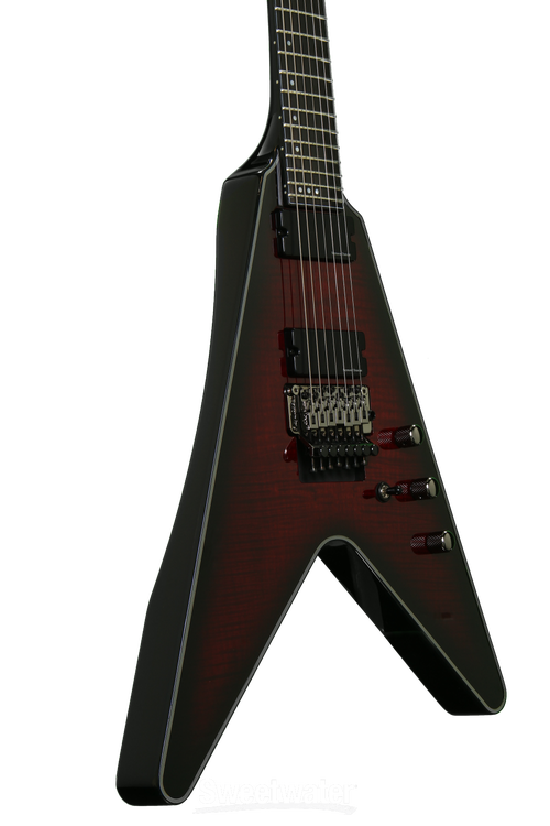 Schecter Blackjack SLS V-7-FR Special Edition - Crimson Red Burst