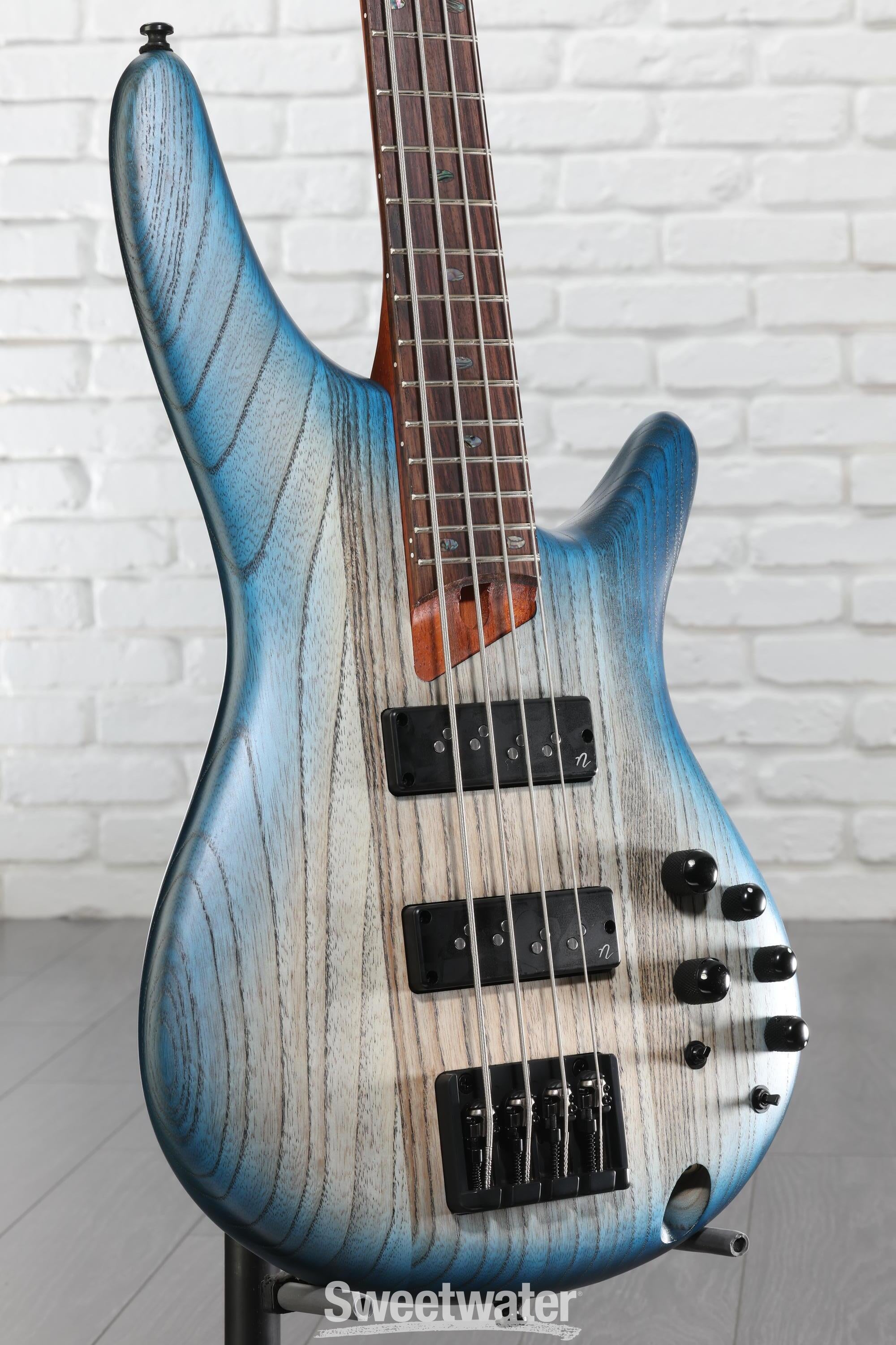 Ibanez Standard SR600E Bass Guitar - Cosmic Blue Starburst Flat