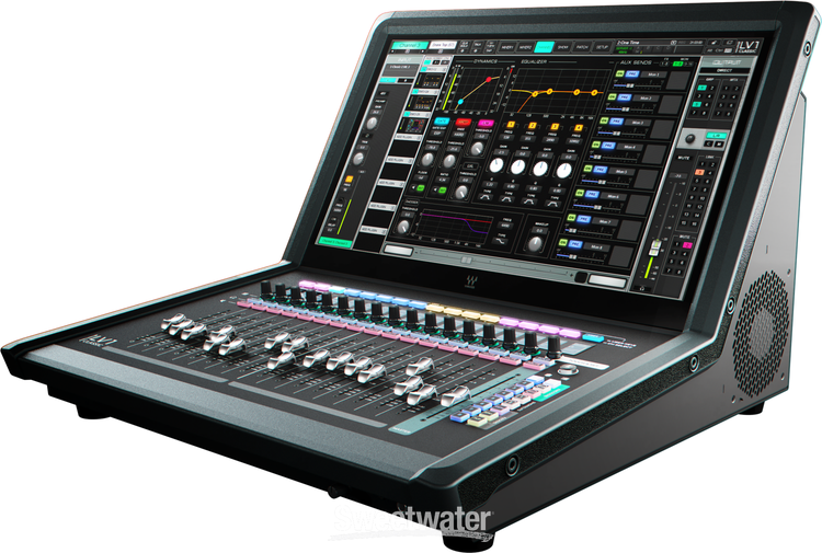 Waves eMotion LV1 Classic 64-channel Digital Mixer | Sweetwater Waves eMotion LV1 Classic 64-channel Digital Mixer | Sweetwater